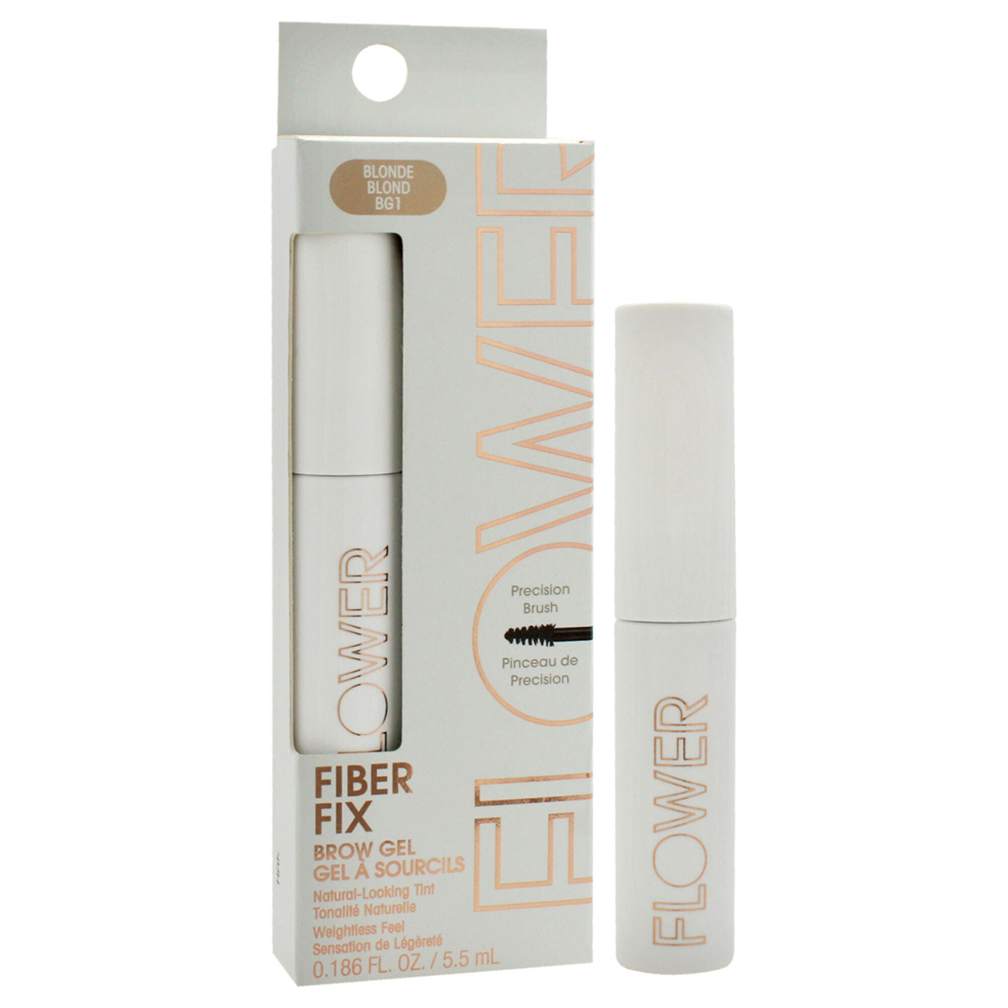 Fiber Fix Brow Gel - BG1 Blonde by Flower Beauty for Women - 0.186 oz Eyebrow Gel, See Description, alternate image number 2