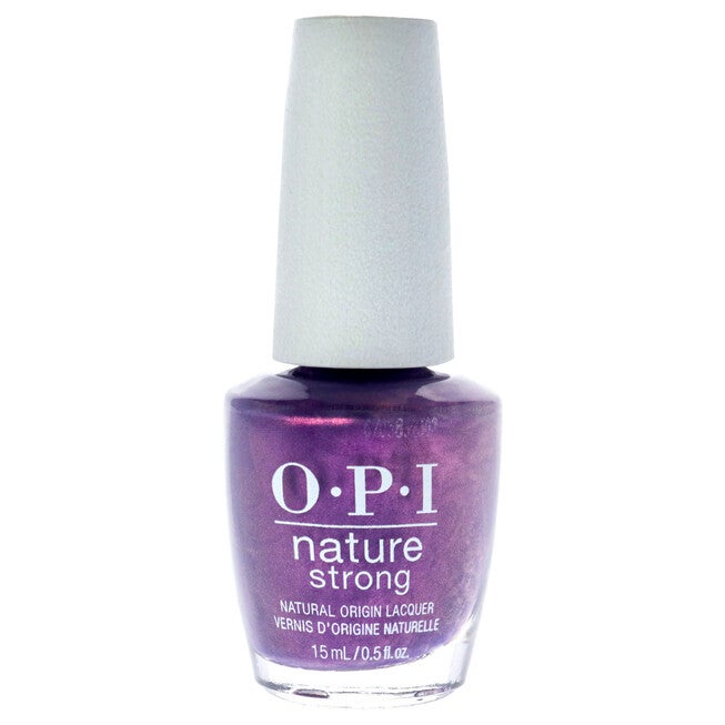 Nature Strong Nail Lacquer - Achieve Grapeness by OPI for Women - 0.5 oz Nail Polish, NA, hi-res image number null