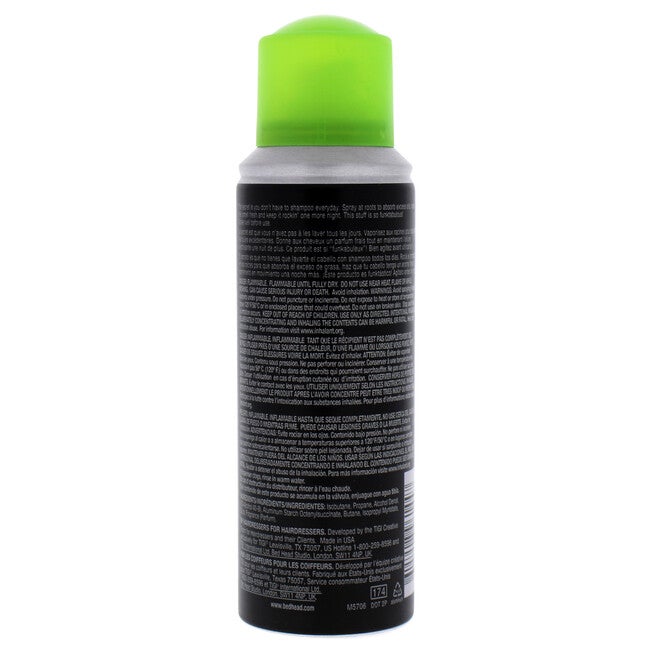 Rockaholic Dirty Secret Dry Shampoo by TIGI for Unisex - 2.5 oz Shampoo, See Description, alternate image number 2