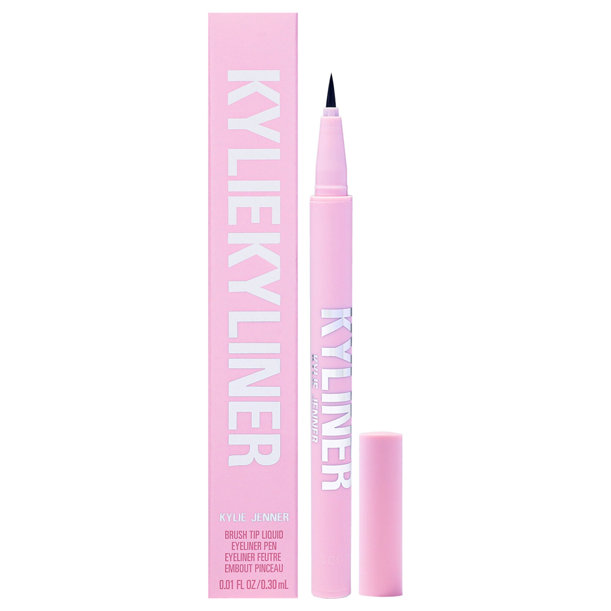 Kyliner Brush Tip Liquid Eyeliner Pen - 001 Black by Kylie Cosmetics for Women - 0.01 oz Eyeliner, See Description, hi-res image number 0