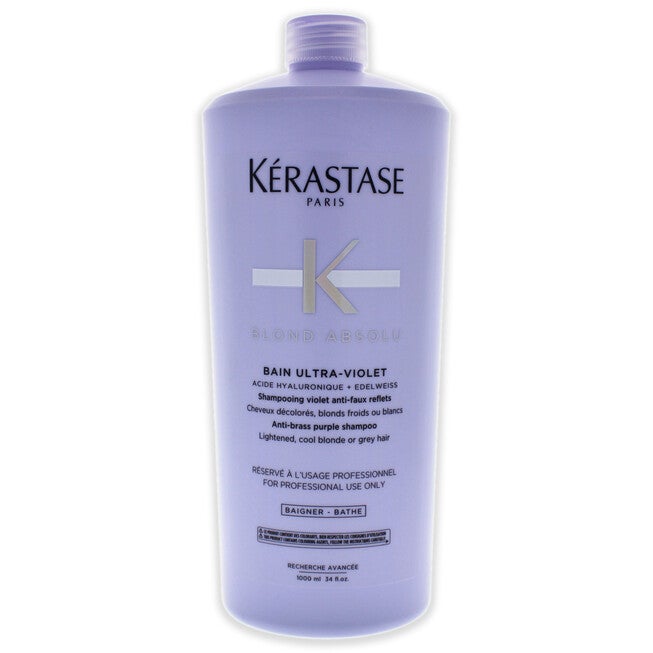 Blonde Absolu Bain Ultra Violet Shampoo by Kerastase for Unisex - 33.8 oz Shampoo, NA, hi-res image number null