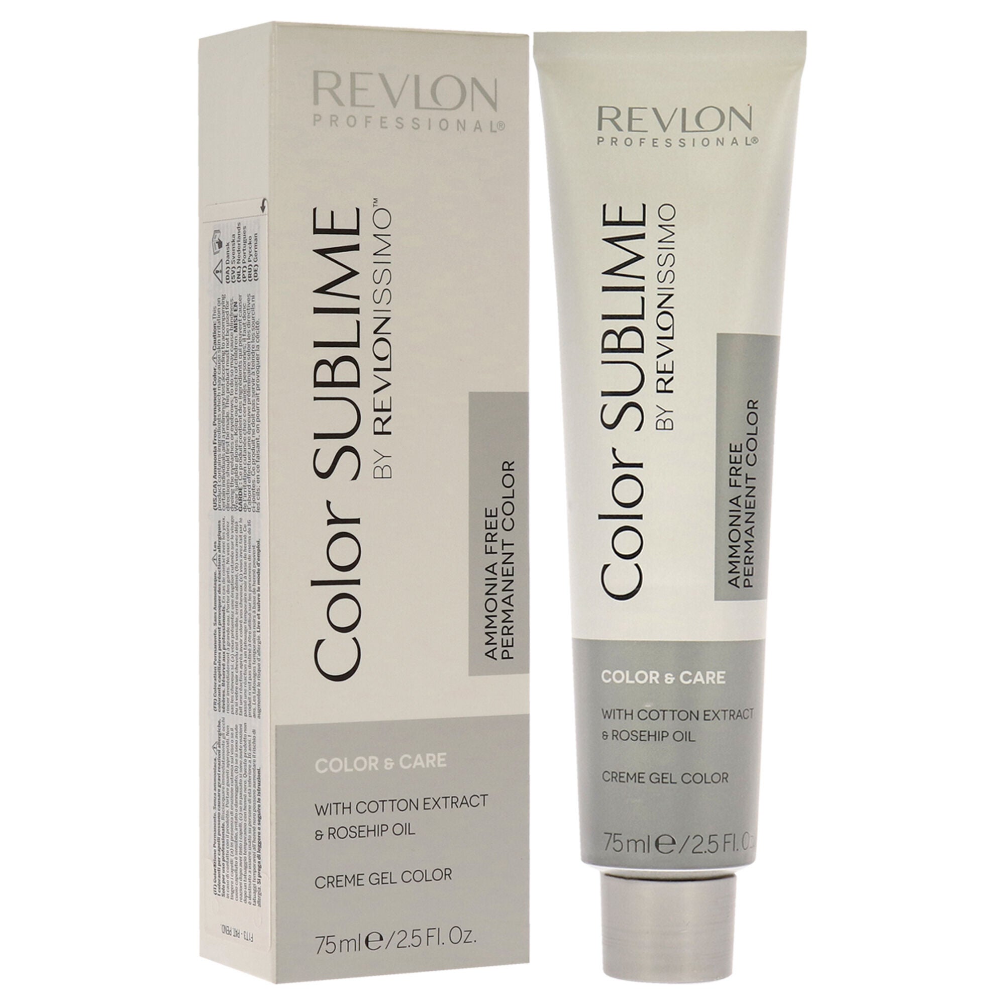 Revlonissimo Color Sublime - 4.65 Intense Medium Mahogany Red Brown by Revlon for Unisex - 2.5 oz Hair Color, See Description, alternate image number 1