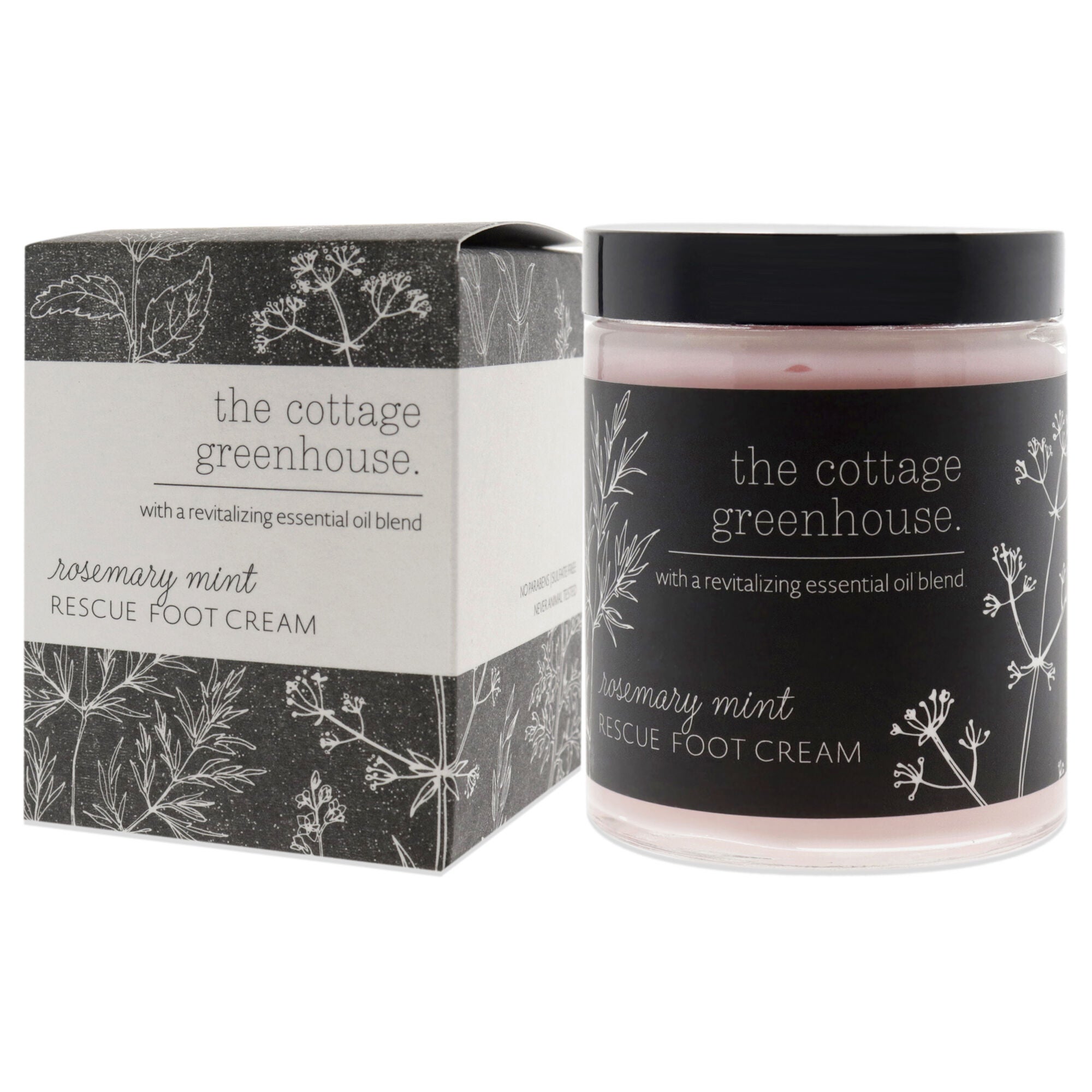 Rescue Foot Cream - Rosemary Mint by The Cottage Greenhouse for Unisex - 6 oz Cream, , alternate image number 7