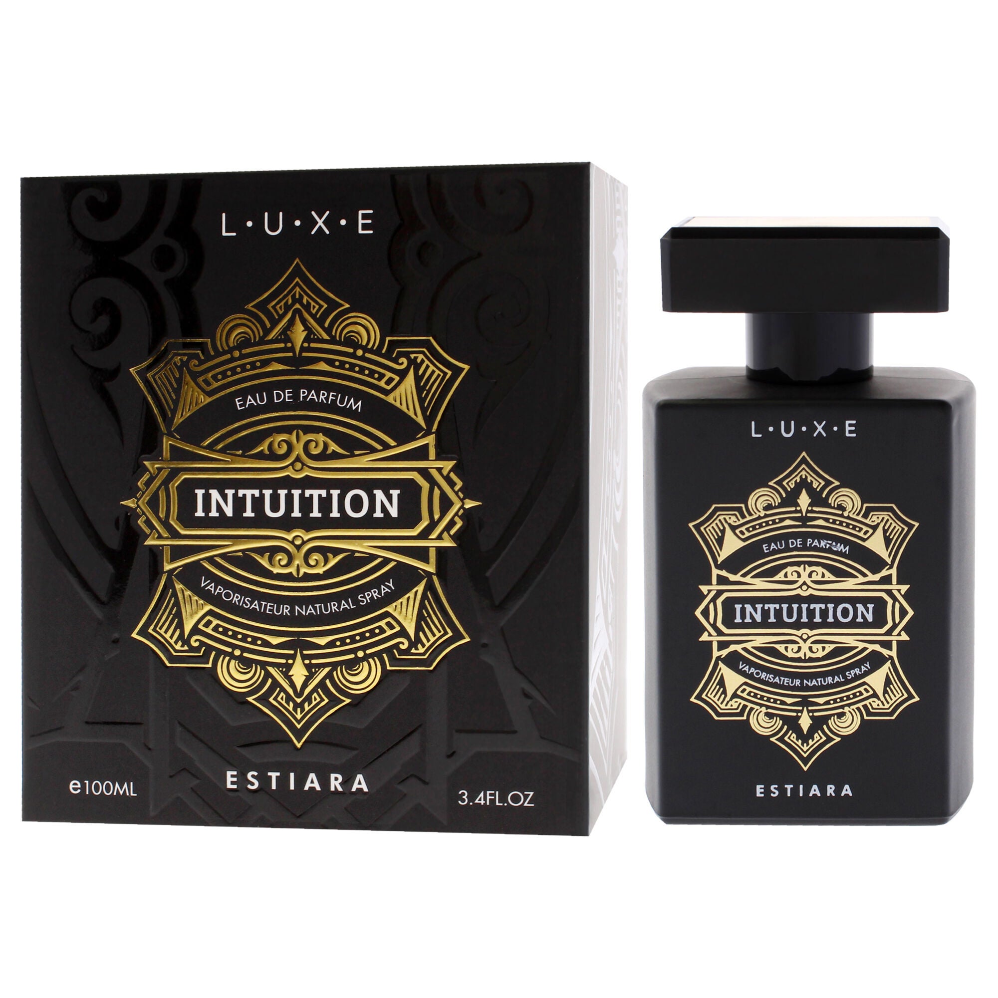 Luxe Intuition by Estiara for Unisex - 3.4 oz EDP Spray, Clear, alternate image number 3