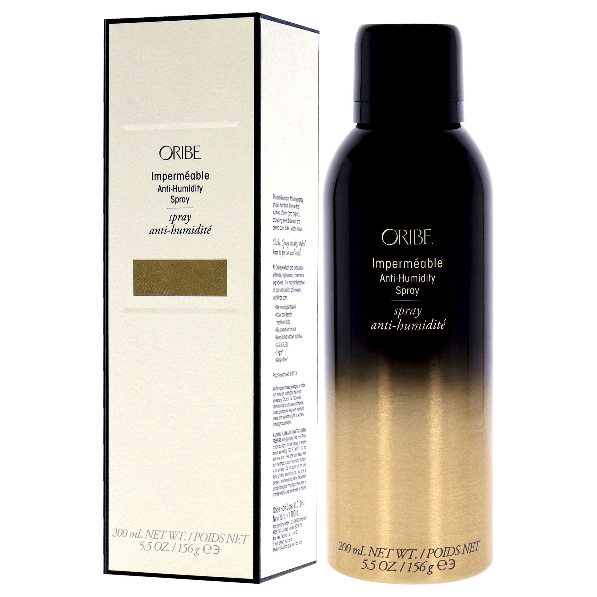 Impermeable Anti-Humidity Spray by Oribe for Unisex - 5.5 oz Hair Spray, See Description, alternate image number 3