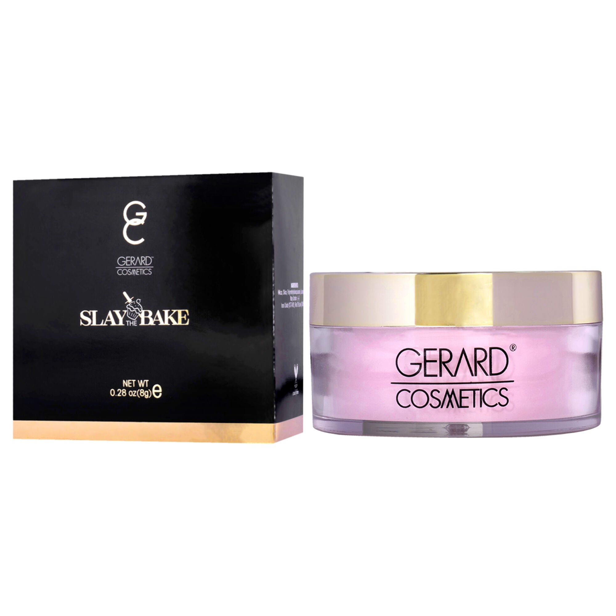 Slay the Bake Powder - Pink Blurring by Gerard Cosmetic for Women - 0.28 oz Powder, See Description, alternate image number 3
