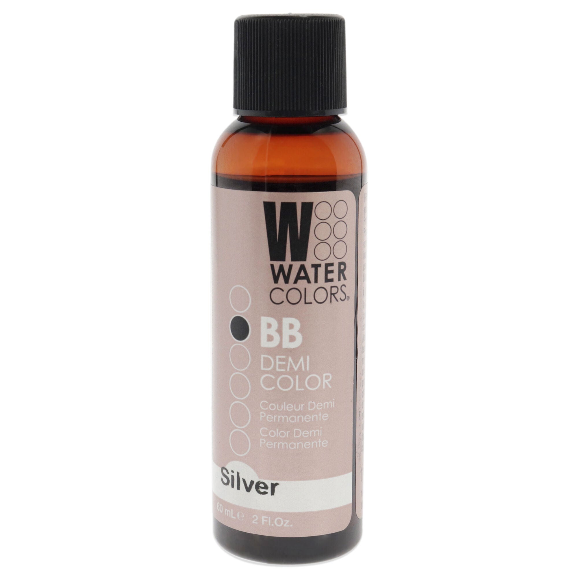 Watercolors BB Demi-Permanent Hair Color - Silver by Tressa for Unisex - 2 oz Hair Color, See Description, hi-res image number 0