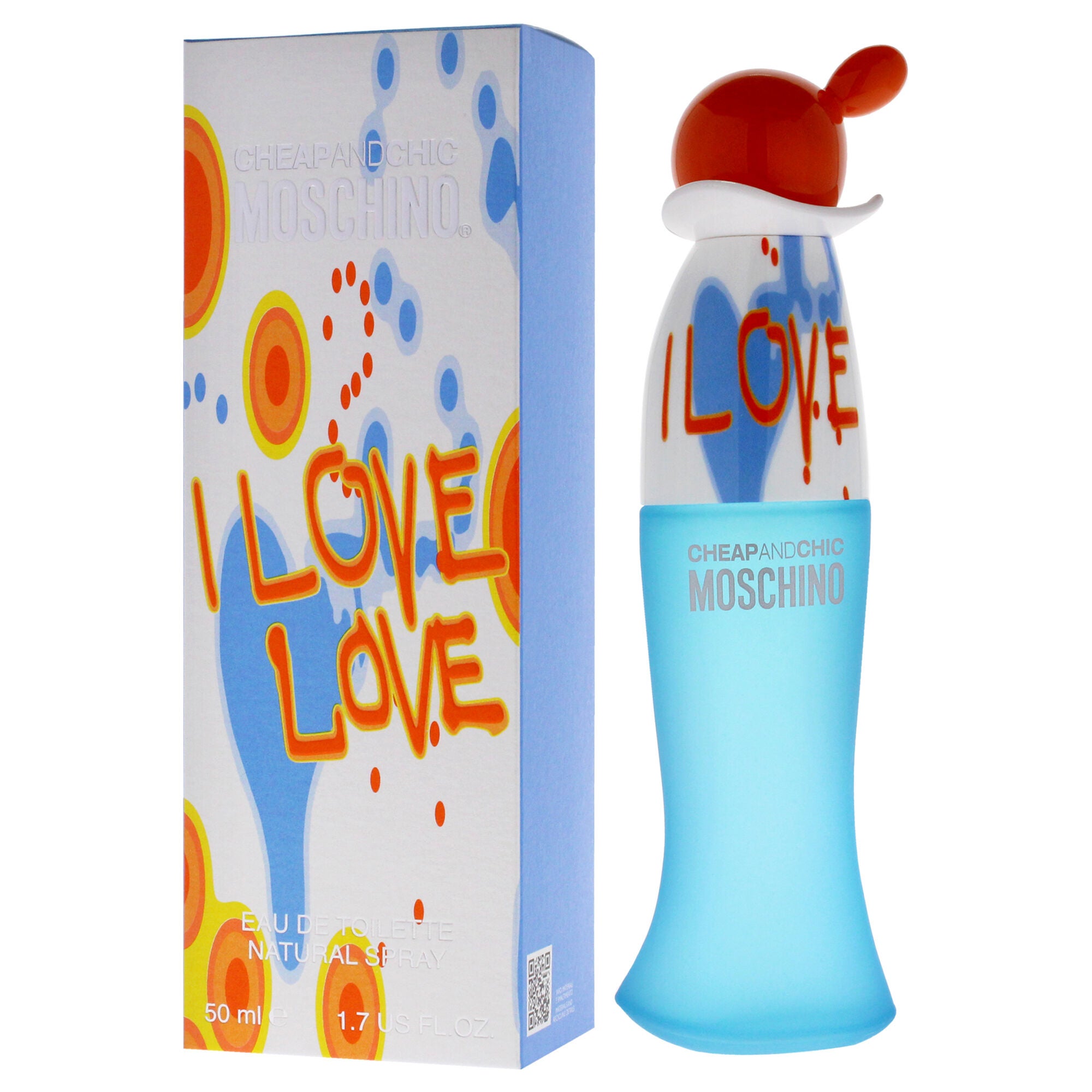 I Love Love Cheap and Chic by Moschino for Women - 1.7 oz EDT Spray, See Description, alternate image number 3