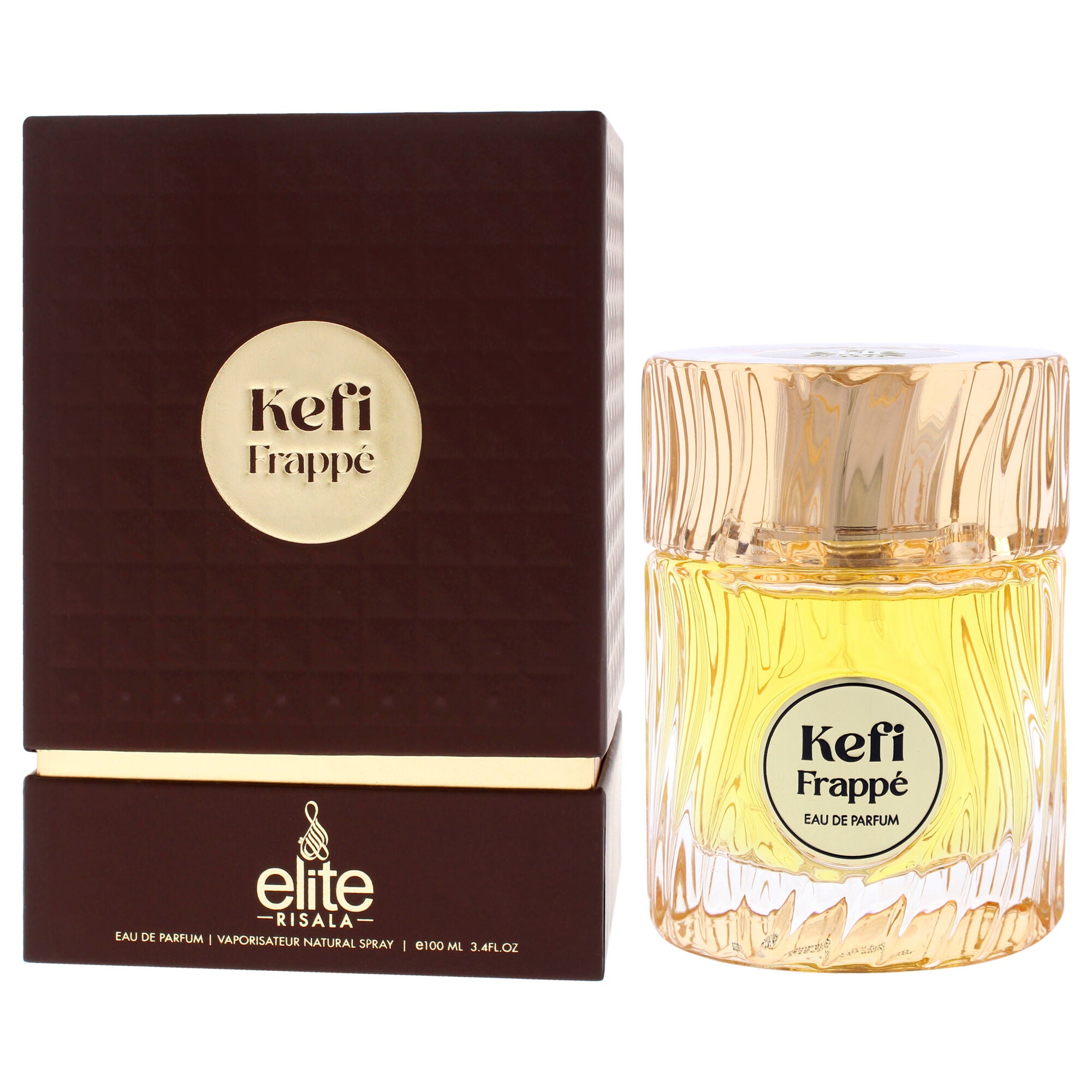 Elite - Kefi Frappe by Risala for Unisex - 3.4 oz EDP Spray, Clear, alternate image number 3