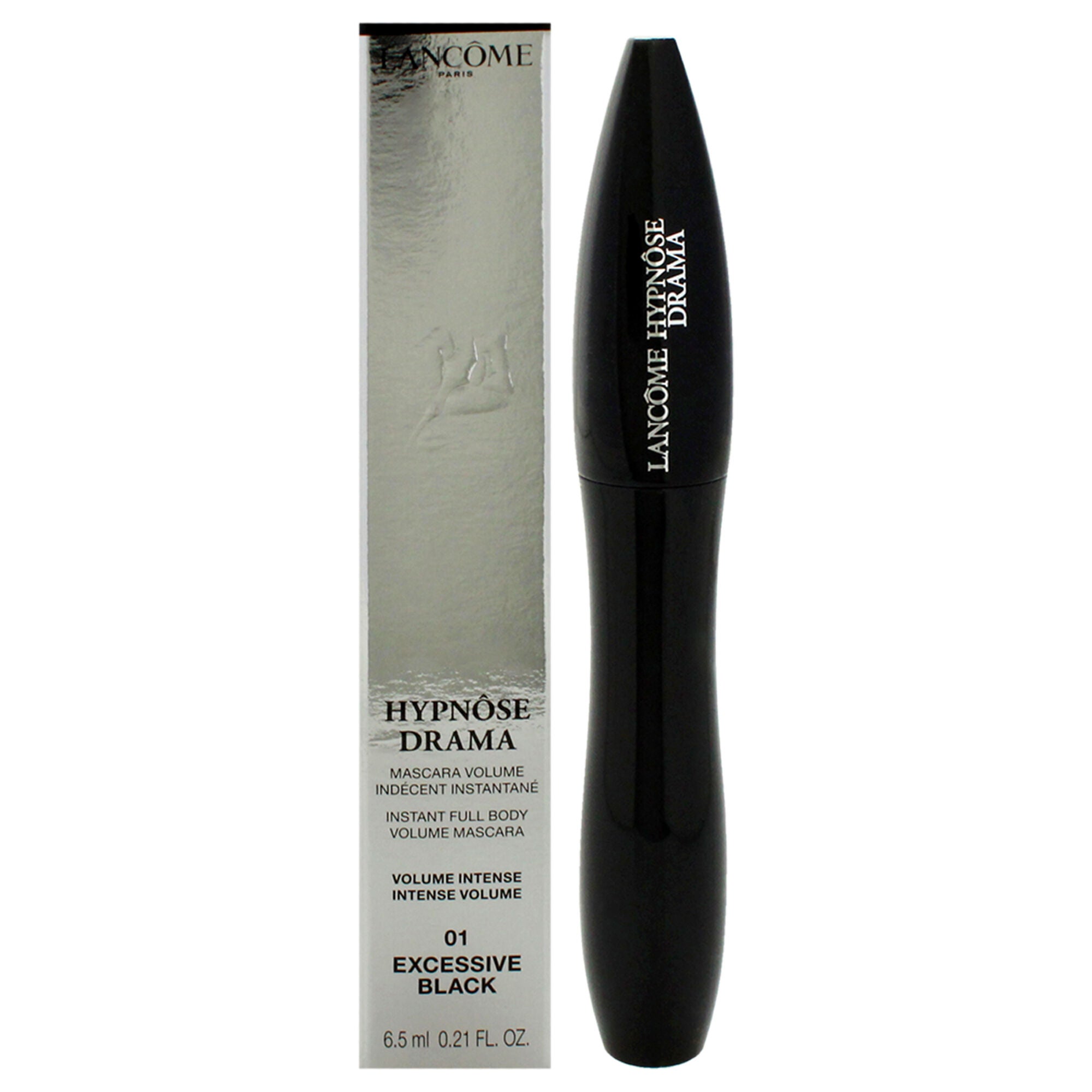 Hypnose Drama Instant Full Body Volume Mascara - 01 Excessive Black by Lancome for Women - 0.21 oz Mascara, See Description, hi-res image number 0
