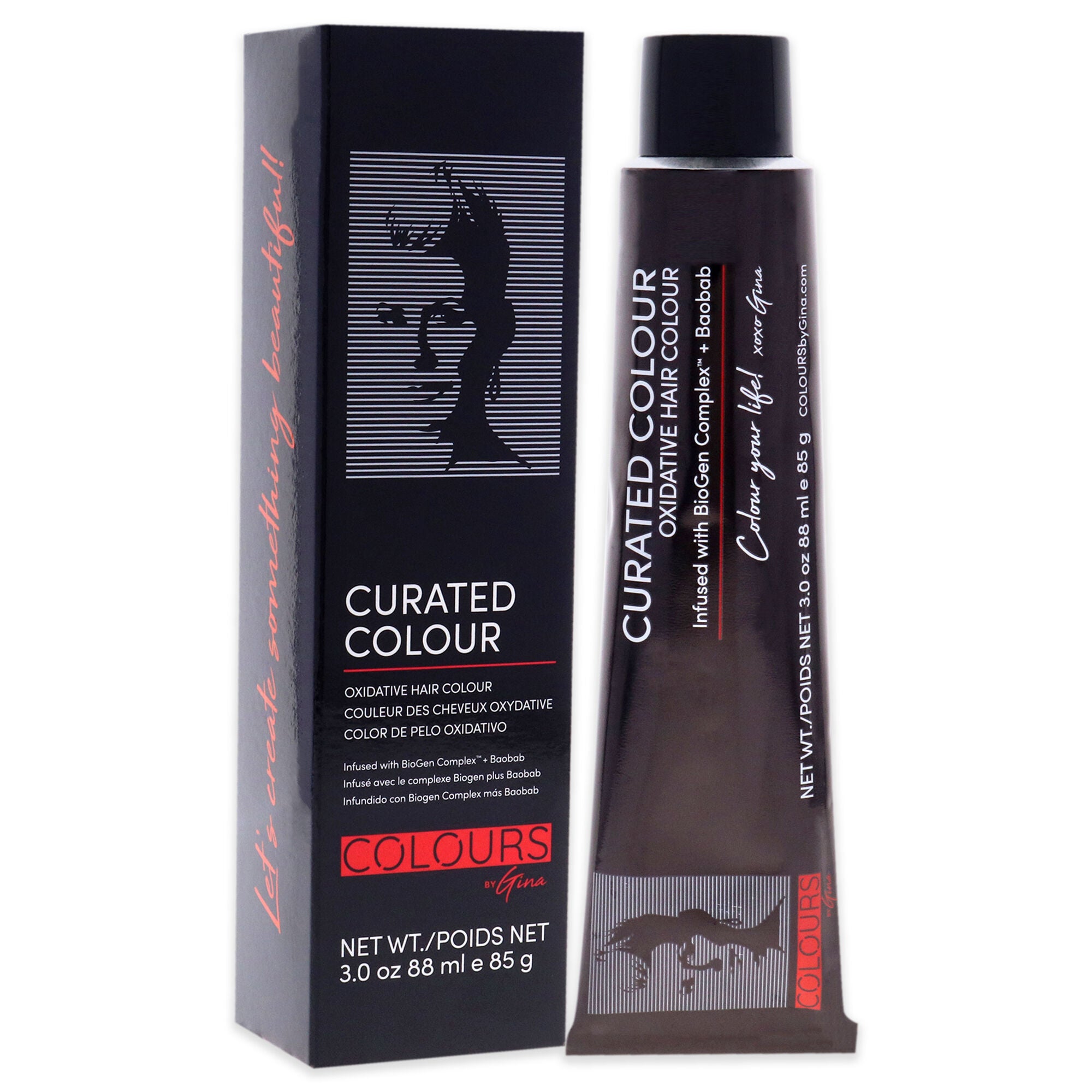 Curated Colour - 8.4-8C Light Copper Blonde by Colours By Gina for Unisex - 3 oz Hair Color, See Description, alternate image number 2