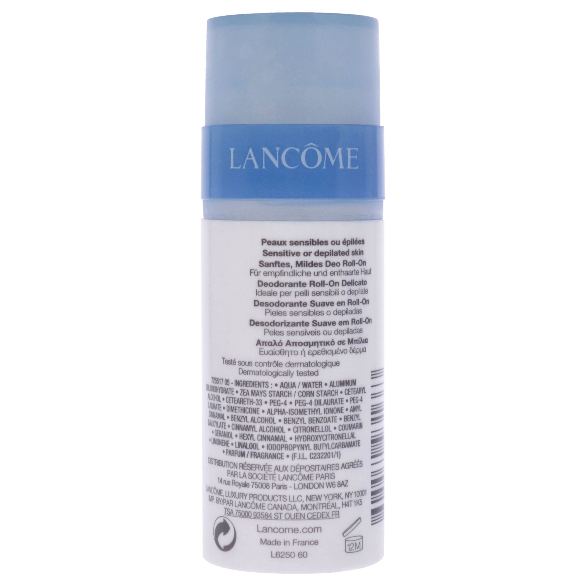 Bocage Caress Deodorant Roll-On by Lancome for Unisex - 1.7 oz Deodorant Roll-On, , alternate image number 2