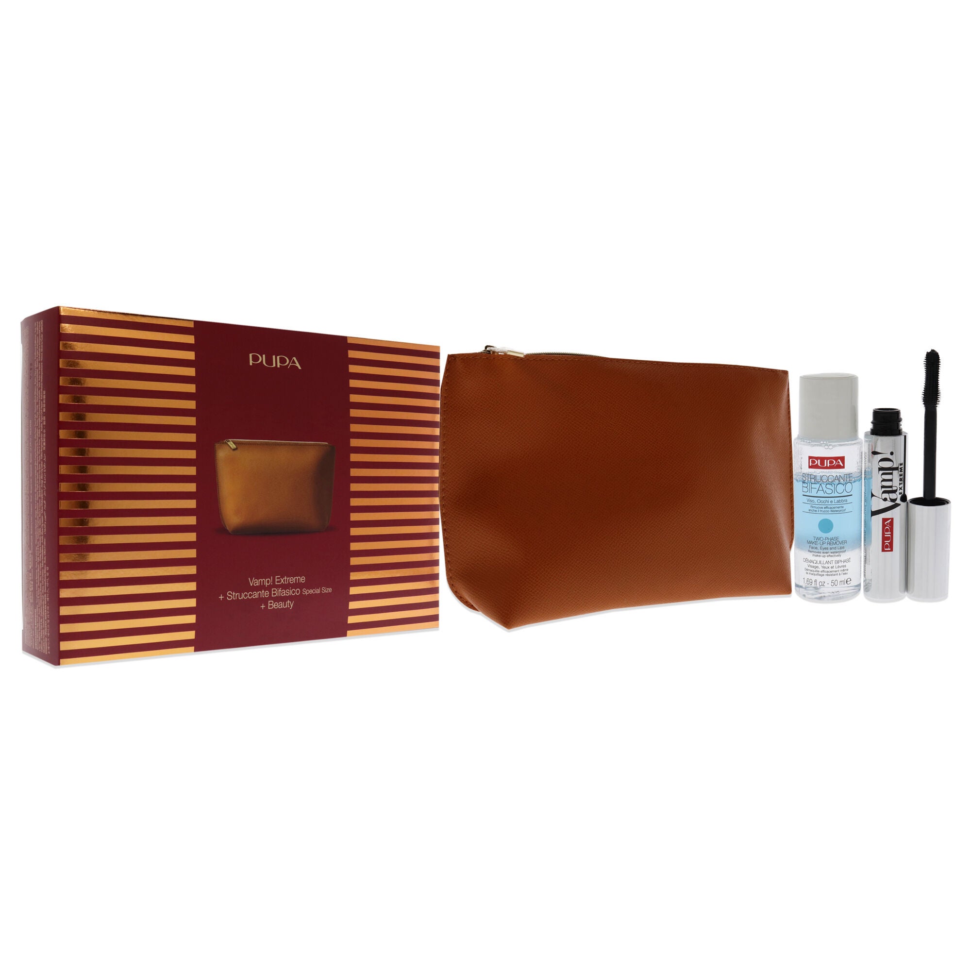 Vamp! Extreme and Two-Phase Make-Up Remover Set by Pupa Milano for Women - 3 Pc Set, See Description, alternate image number 1