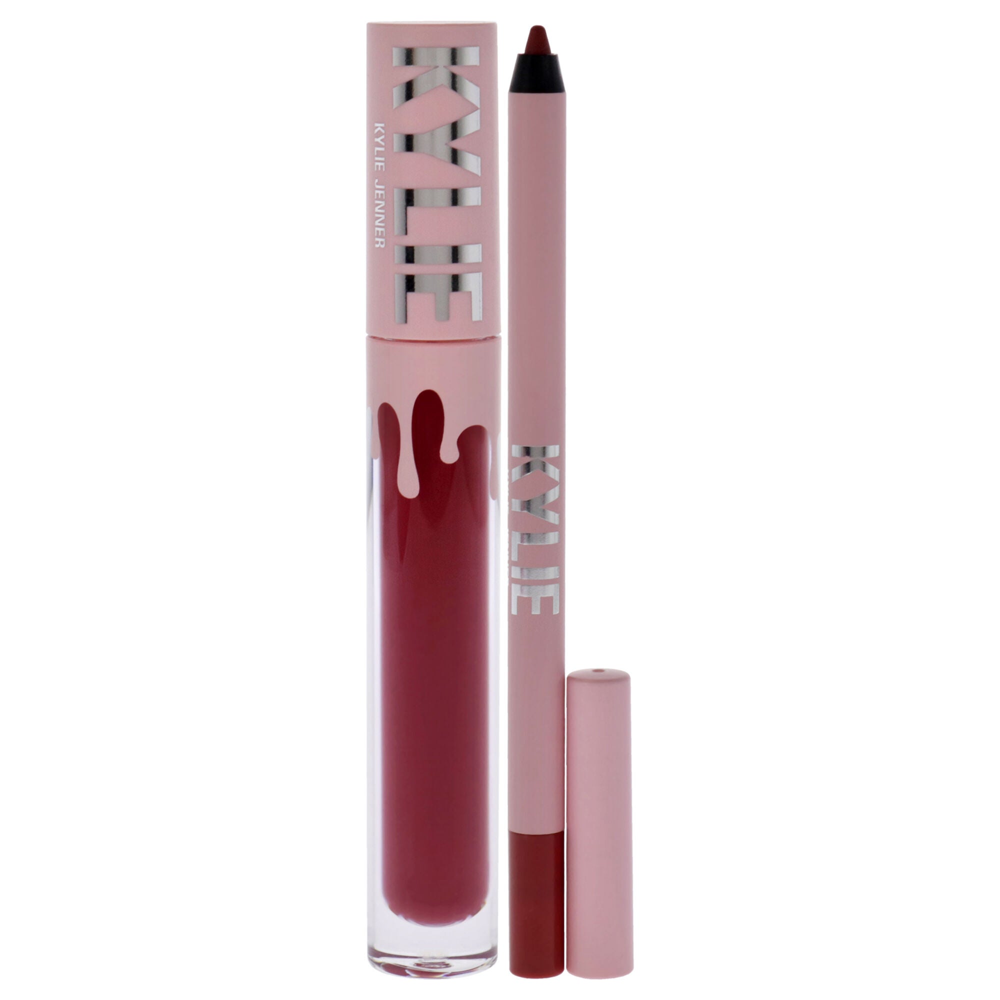 Matte Lip Kit - 103 Better Not Pout by Kylie Cosmetics for Women - 2 Pc 0.10oz Matte Liquid Lipstick, 0.039oz Lip Liner, See Description, alternate image number 3