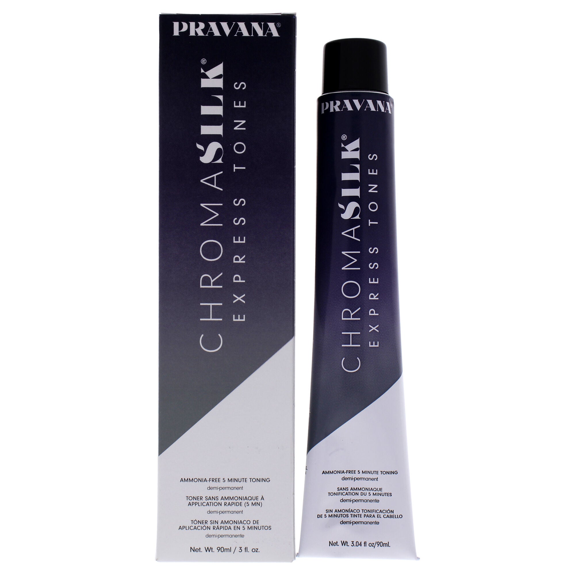 ChromaSilk Express Tones - Dark Mahogany by Pravana for Unisex - 3 oz Hair Color, See Description, hi-res image number 0