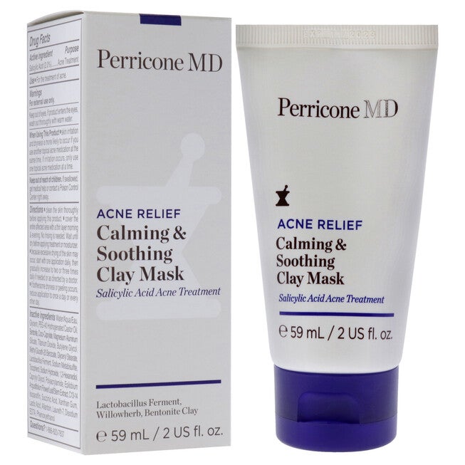 Acne Relief Calming and Soothing Clay Mask by Perricone MD for Unisex - 2 oz Mask, , alternate image number 6
