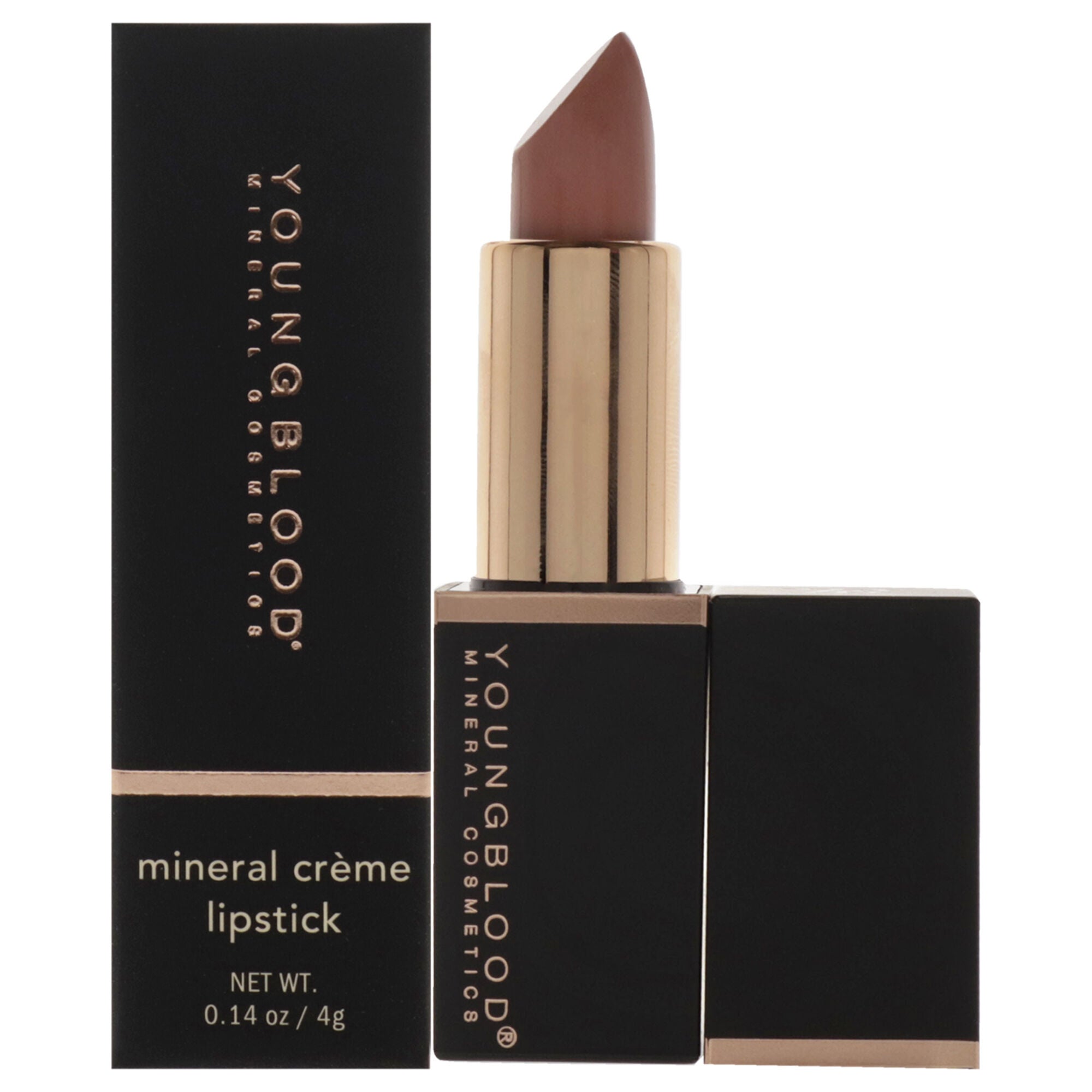 Mineral Creme Lipstick - Blushin Nude by Youngblood for Women - 0.14 oz Lipstick, See Description, hi-res image number 0