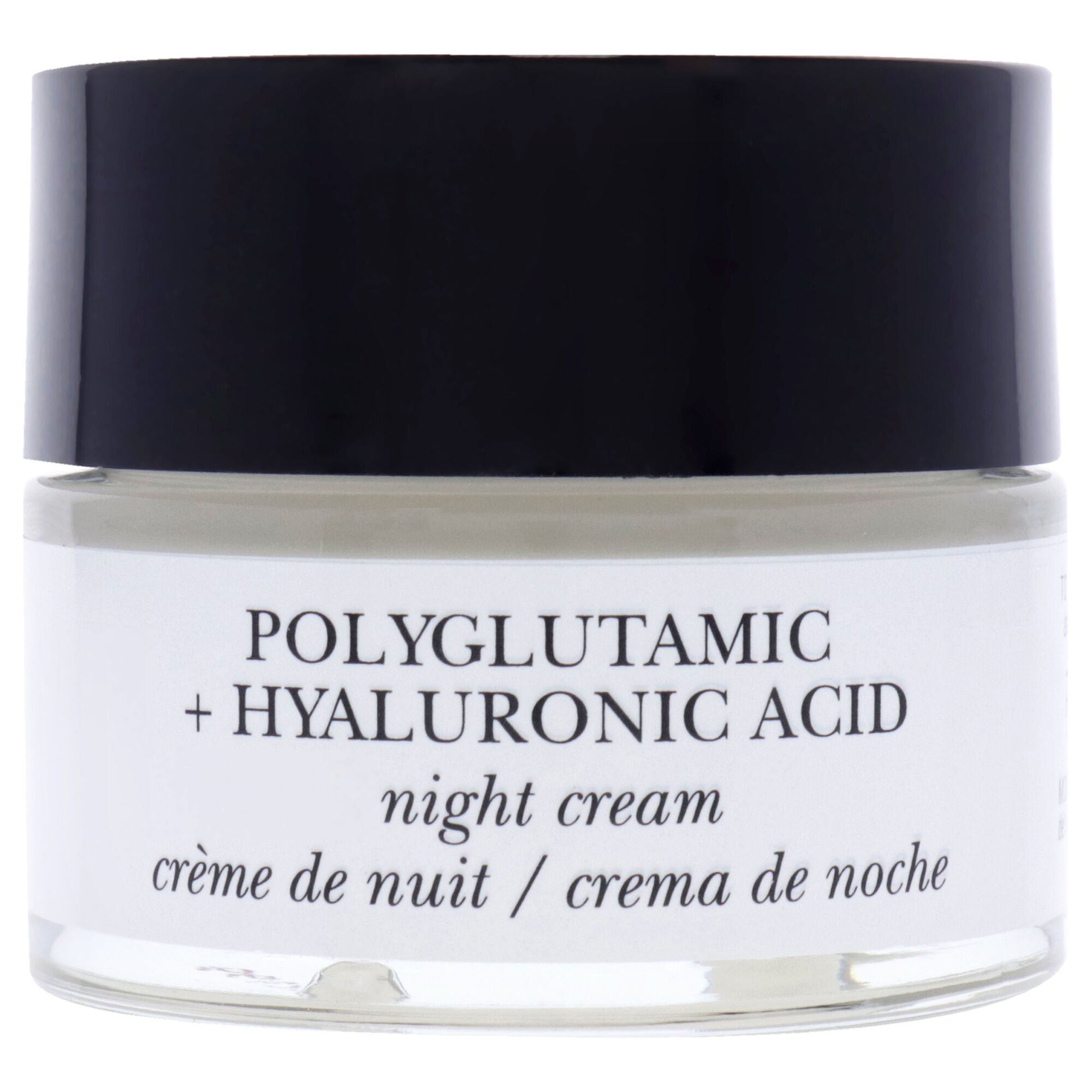Polyglutamic Plus Hyaluronic Acid Night Cream by NOW Beauty for Unisex - 1.7 oz Cream, See Description, alternate image number 4