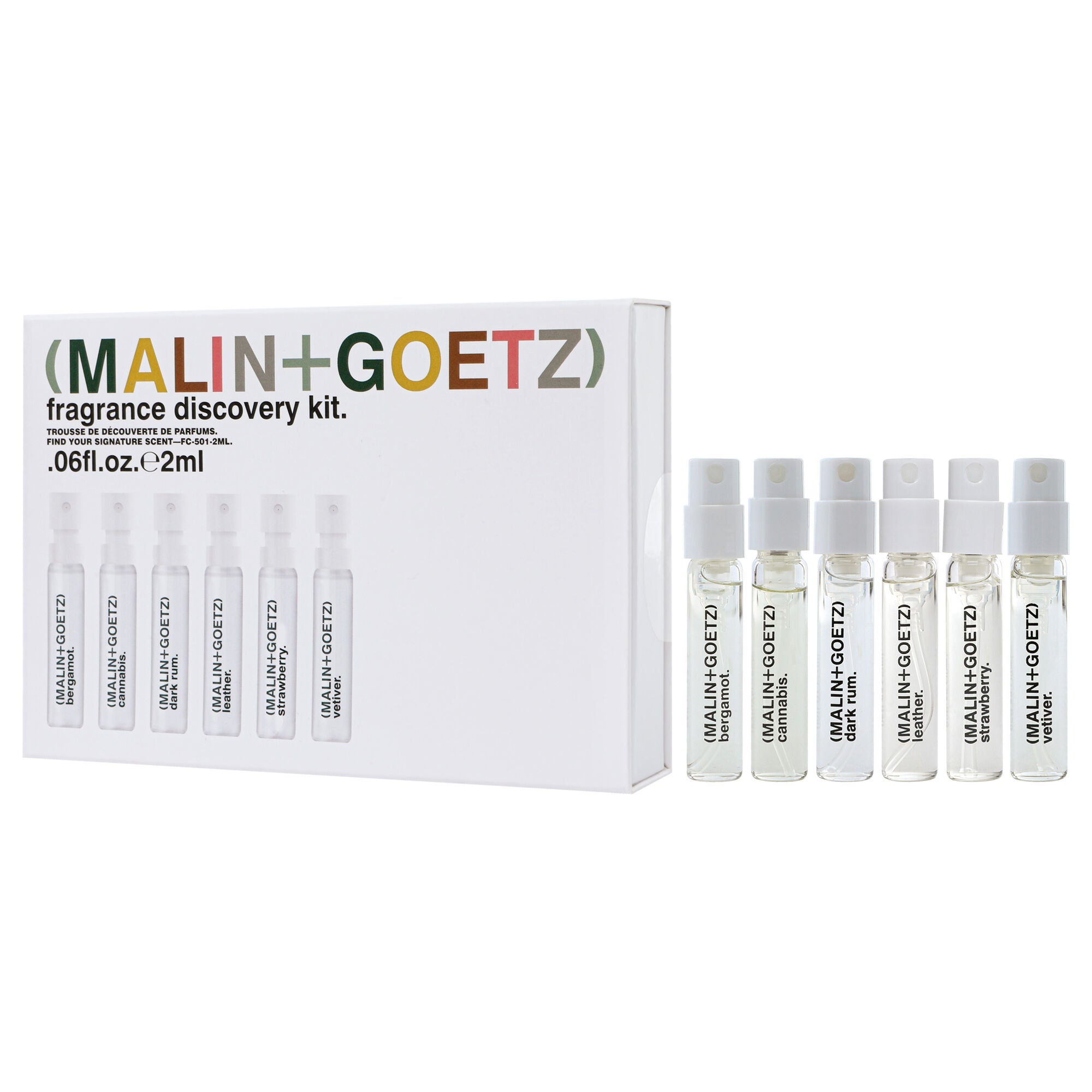 Fragrance Discovery Kit by Malin + Goetz for Unisex - 6 Pc Mini Gift Set 0.06oz, See Description, alternate image number 3