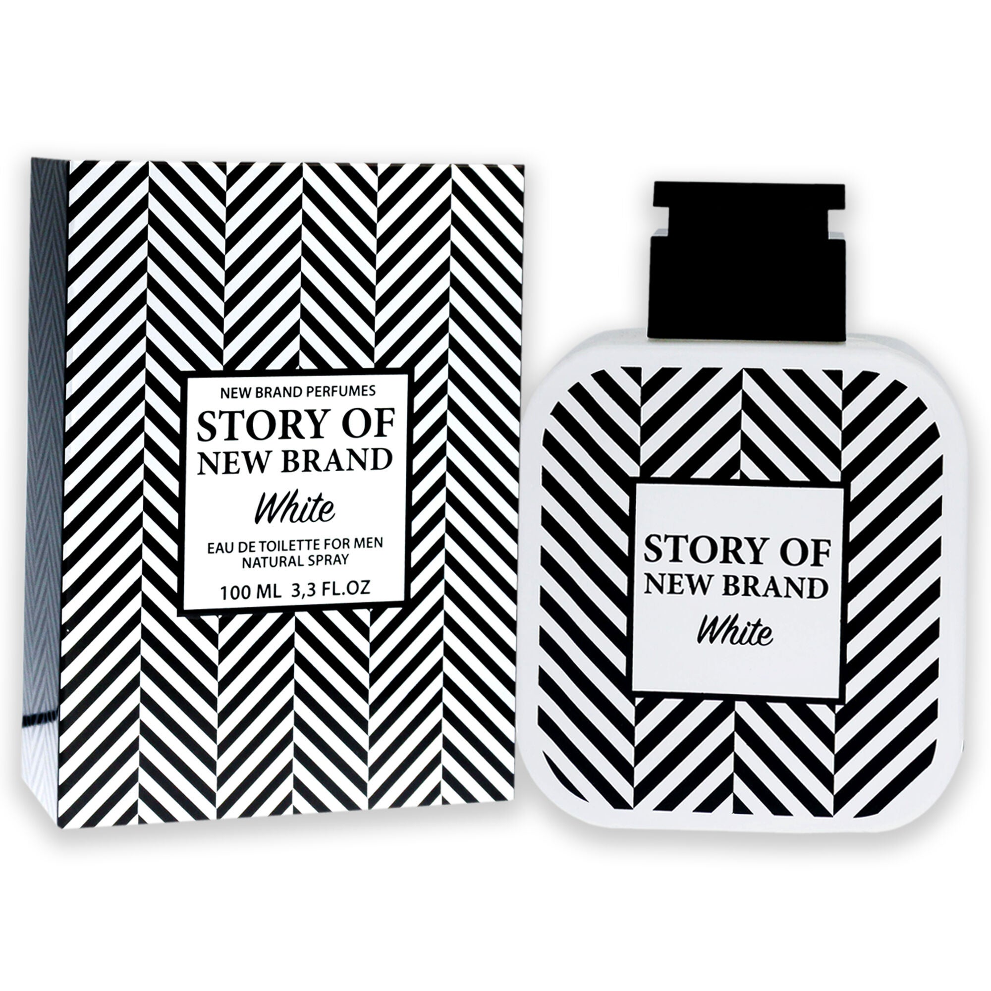 Story Of New Brand White by New Brand for Men - 3.3 oz EDT Spray, See Description, alternate image number 2