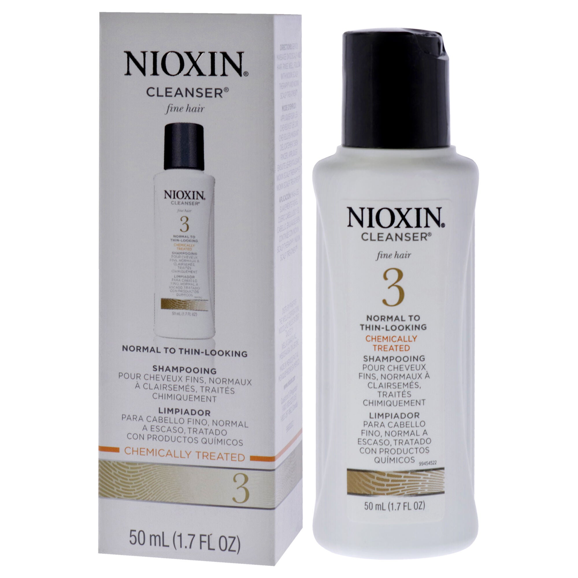 System 3 Cleanser Shampoo by Nioxin for Unisex - 1.7 oz Shampoo, See Description, alternate image number 3