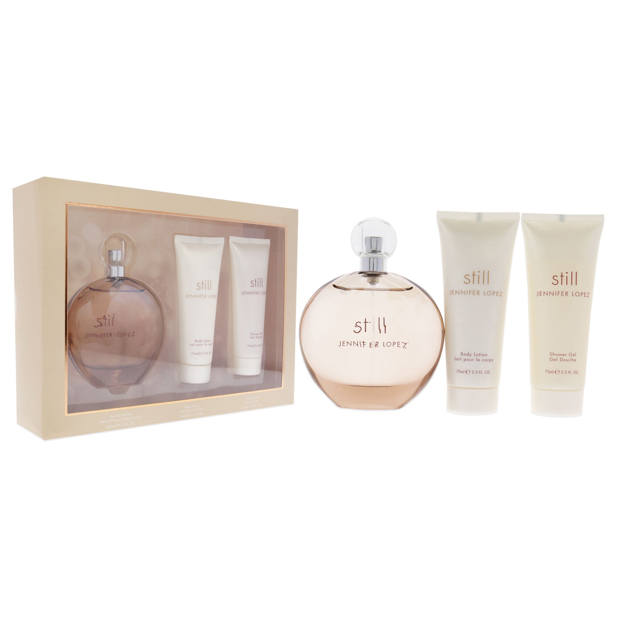 Still by Jennifer Lopez for Women - 3 Pc Gift Set 3.4oz EDP Spray, 2.5oz Body Lotion, 2.5oz Shower Gel, See Description, alternate image number 1