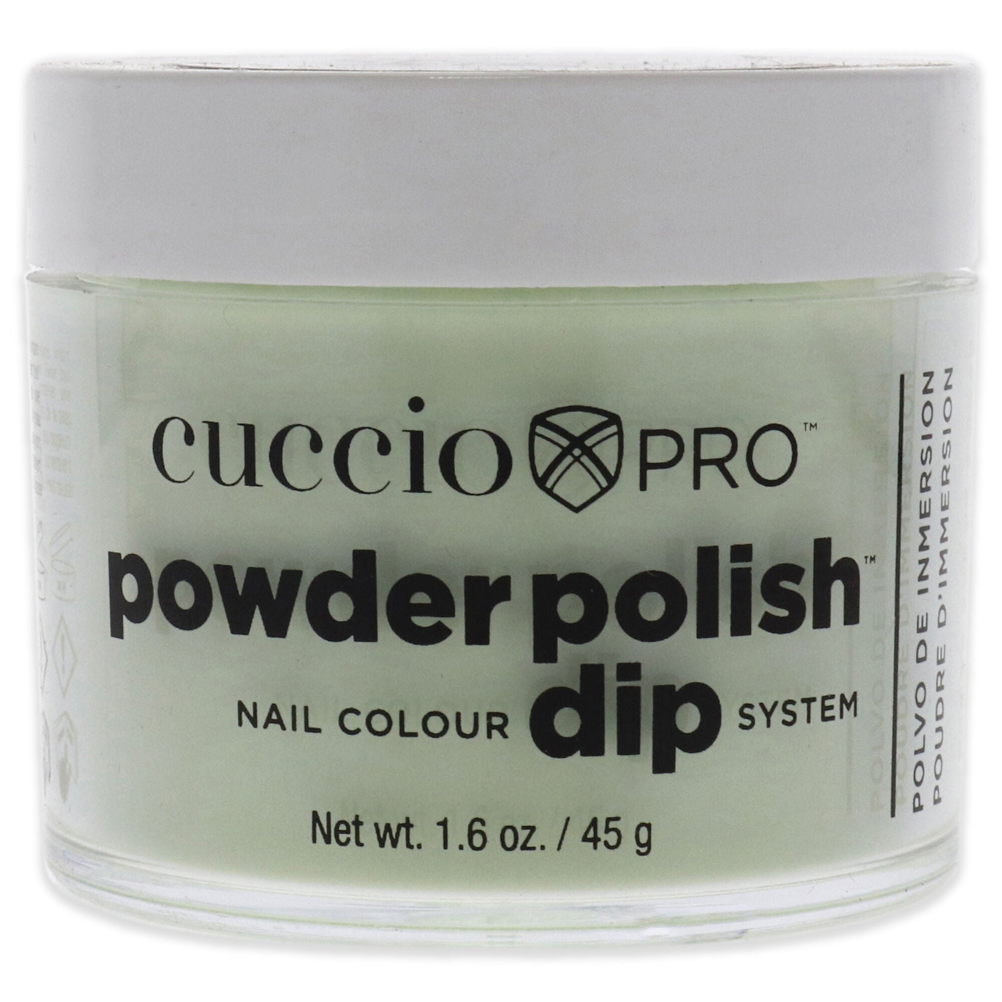Pro Powder Polish Nail Colour Dip System - Pistachio Sorbet by Cuccio Colour for Women - 1.6 oz Nail Powder, See Description, hi-res image number 0