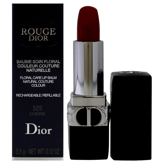 Rouge Dior Floral Care Lip Balm Satin - 525 Cherie by Christian Dior for Women - 0.12 oz Lip Balm (Refillable), NA, hi-res image number null