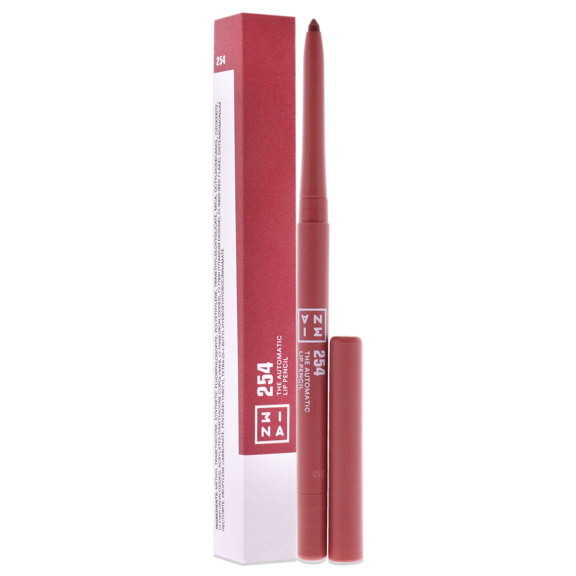 The Automatic Lip Pencil - 254 by 3INA for Women - 0.01 oz Lip Pencil, See Description, alternate image number 2
