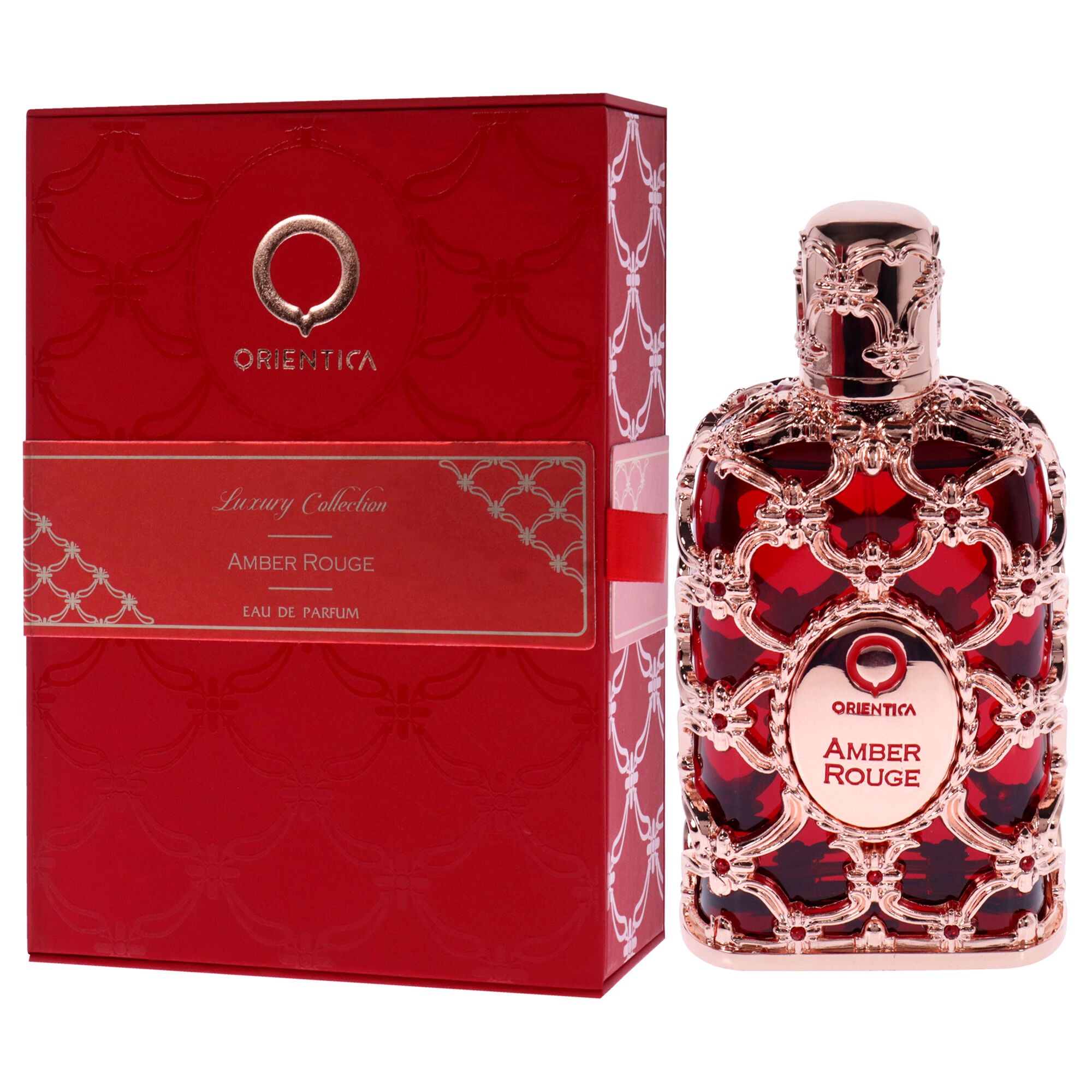 Amber Rouge Luxury Collection by Orientica for Unisex - 2.7 oz EDP Spray, Clear, alternate image number 3