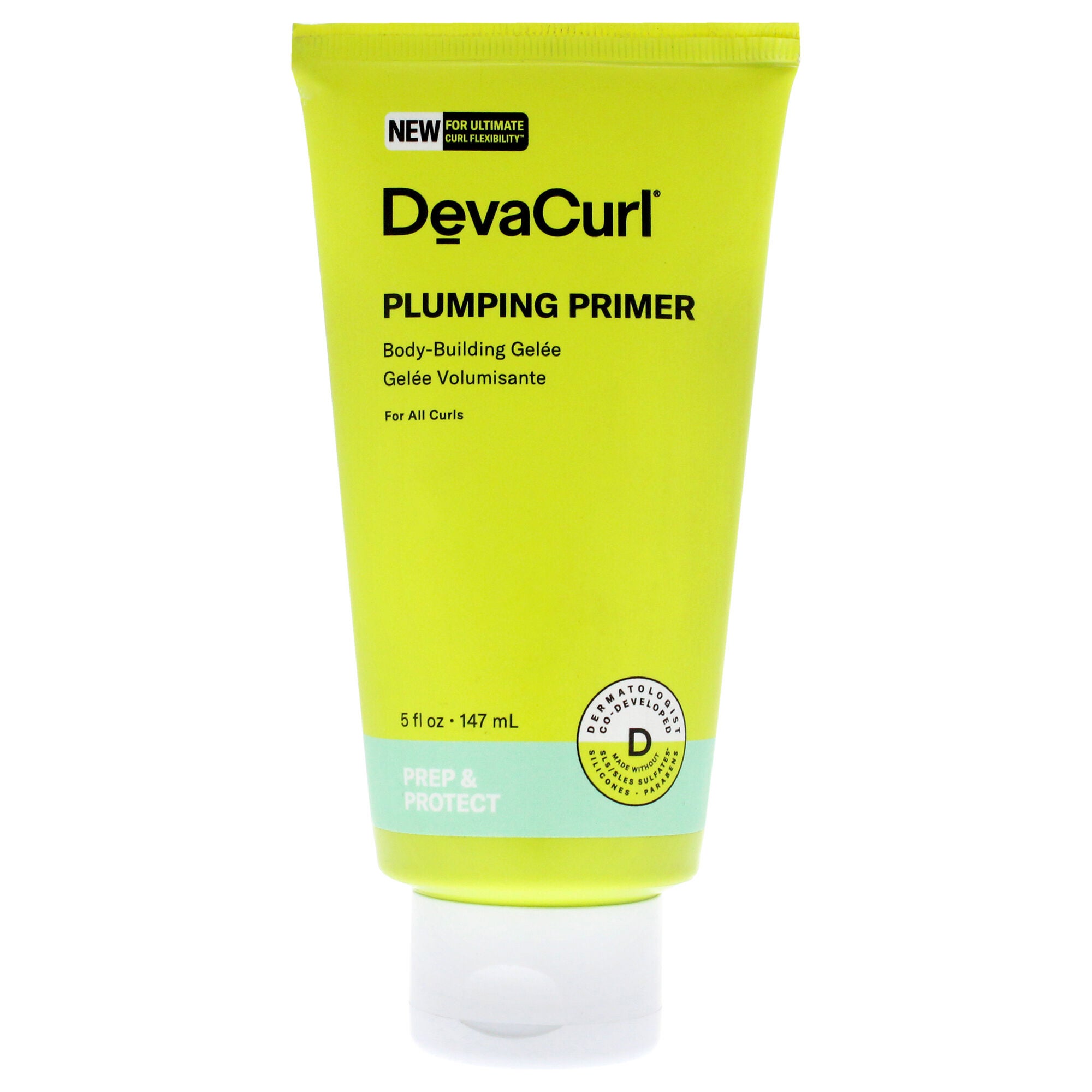 Plumping Primer Gel-NP by DevaCurl for Unisex - 5 oz Gel, See Description, hi-res image number 0