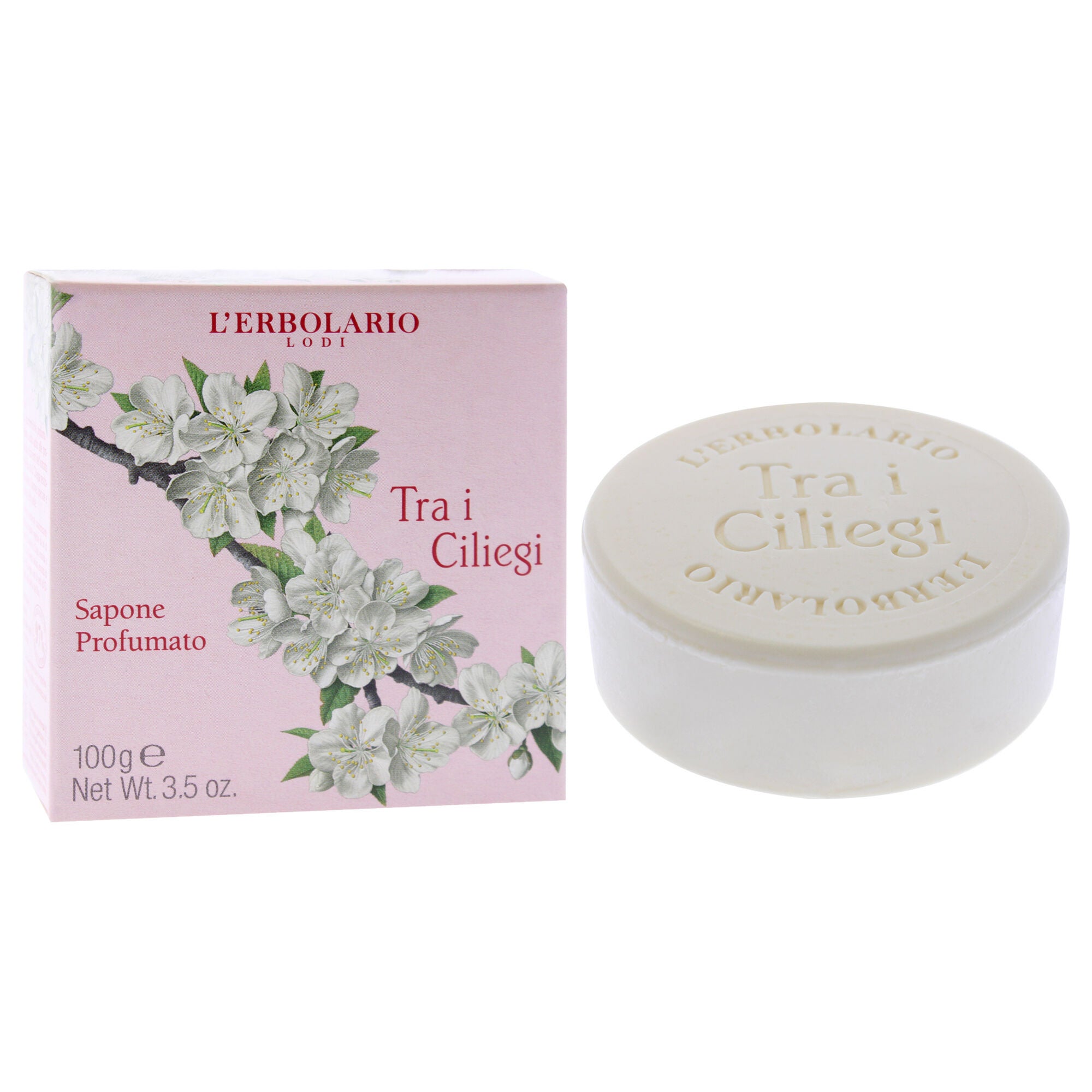 Perfumed Soap - Tra I Ciliegi by LErbolario for Unisex - 3.5 oz Soap, See Description, alternate image number 2