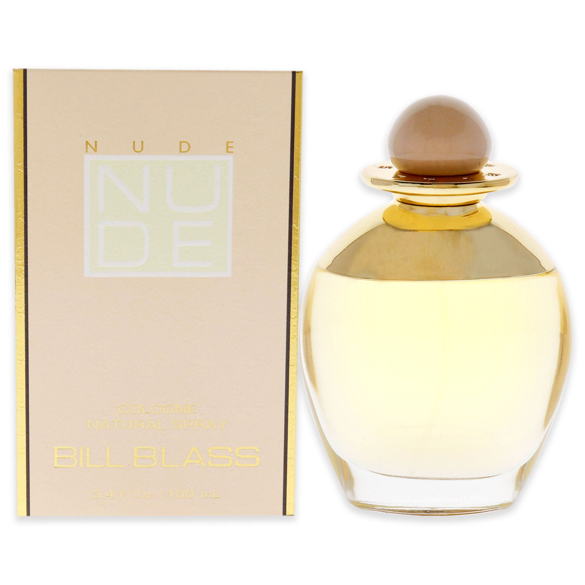 Nude by Bill Blass for Women - 3.4 oz Cologne Spray, See Description, hi-res image number 0