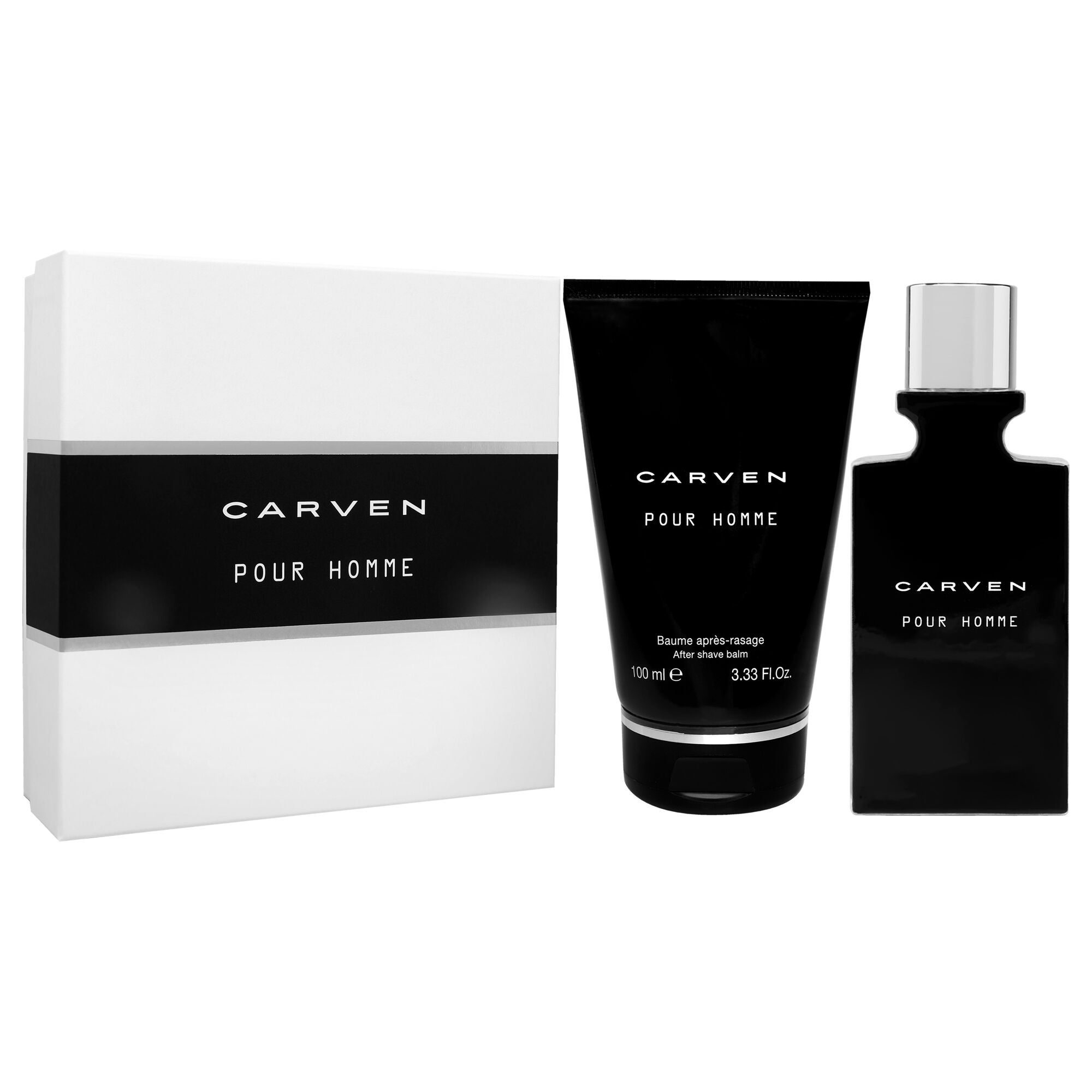 Carven Pour Homme by Carven for Men - 2 Pc Gift Set 1.66oz EDT Spray, 3.33oz After Shave Balm, , alternate image number 6