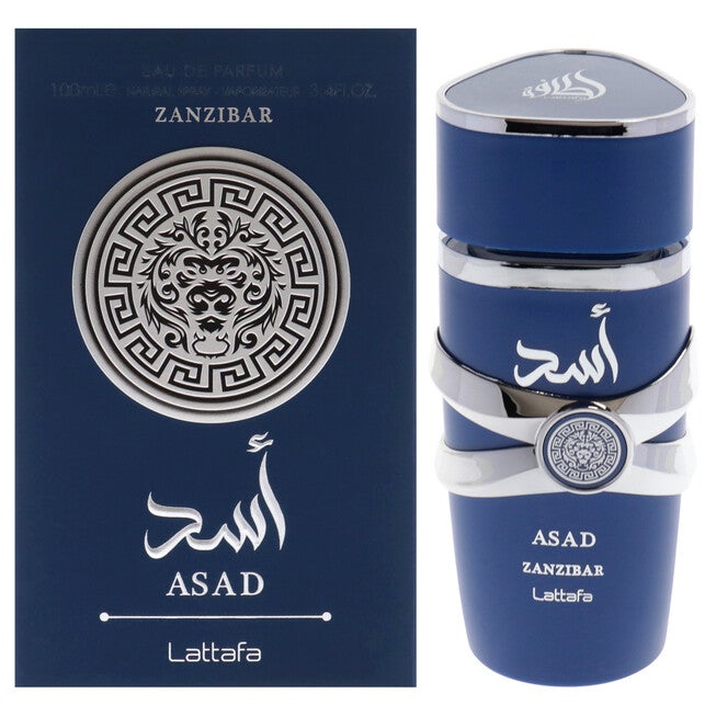 Asad Zanzibar by Lattafa for Men - 3.4 oz EDP Spray, See Description, hi-res image number 0