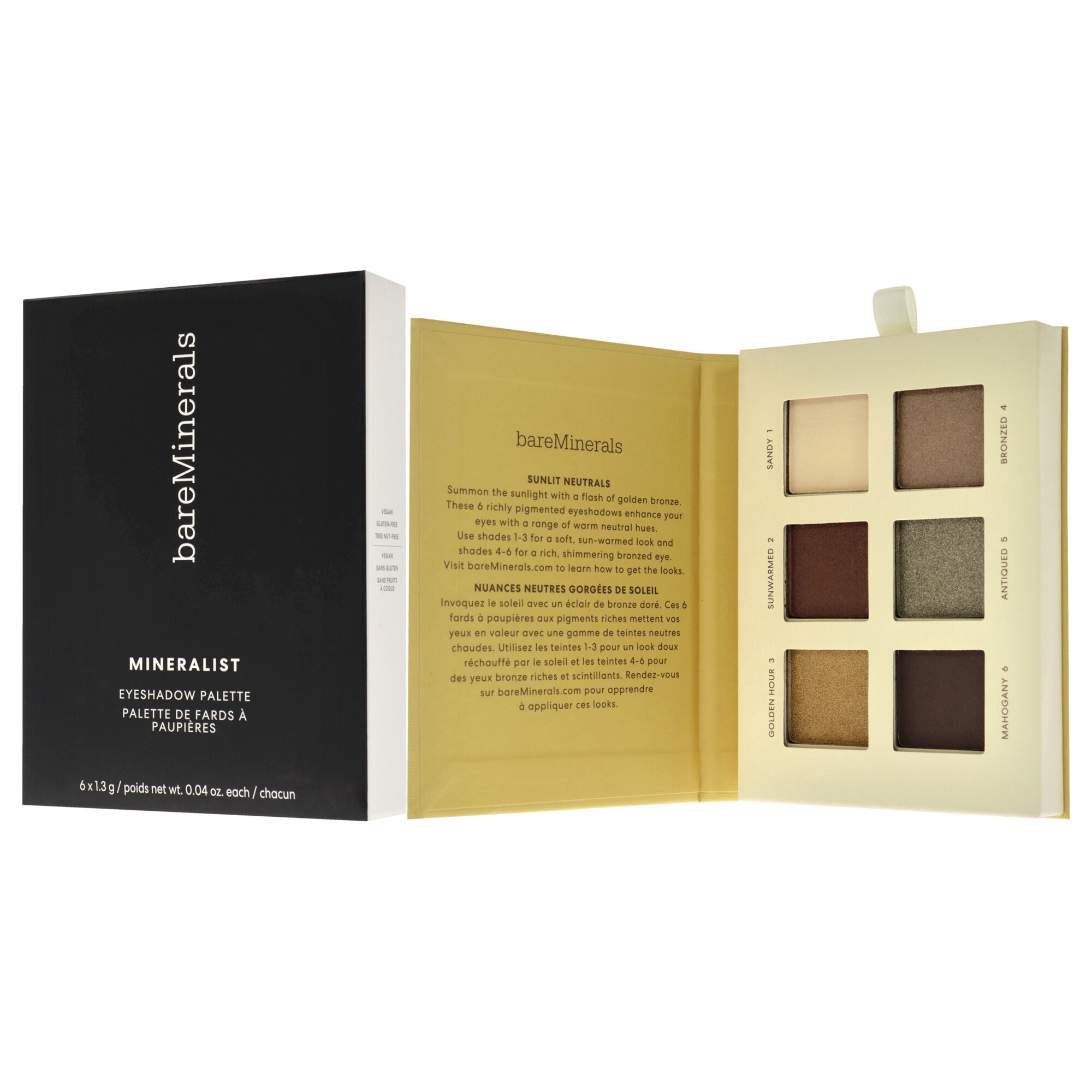 Mineralist Eyeshadow Palette - Sunlit by bareMinerals for Women - 0.24 oz Eye Shadow, See Description, alternate image number 3