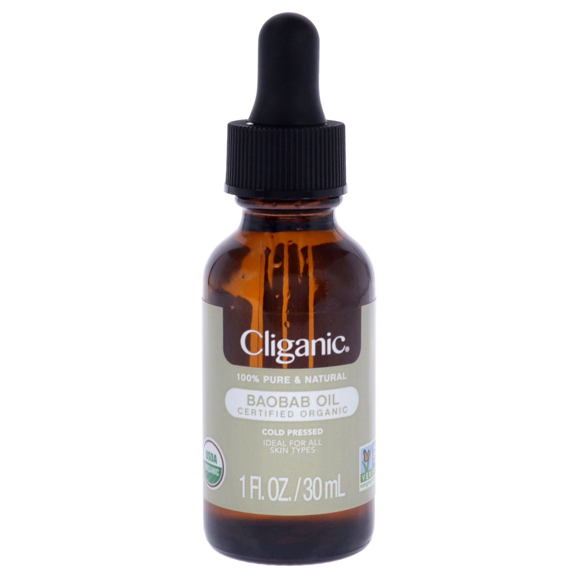 Organic Baobab by Cliganic for Unisex - 1 oz Oil, See Description, alternate image number 1