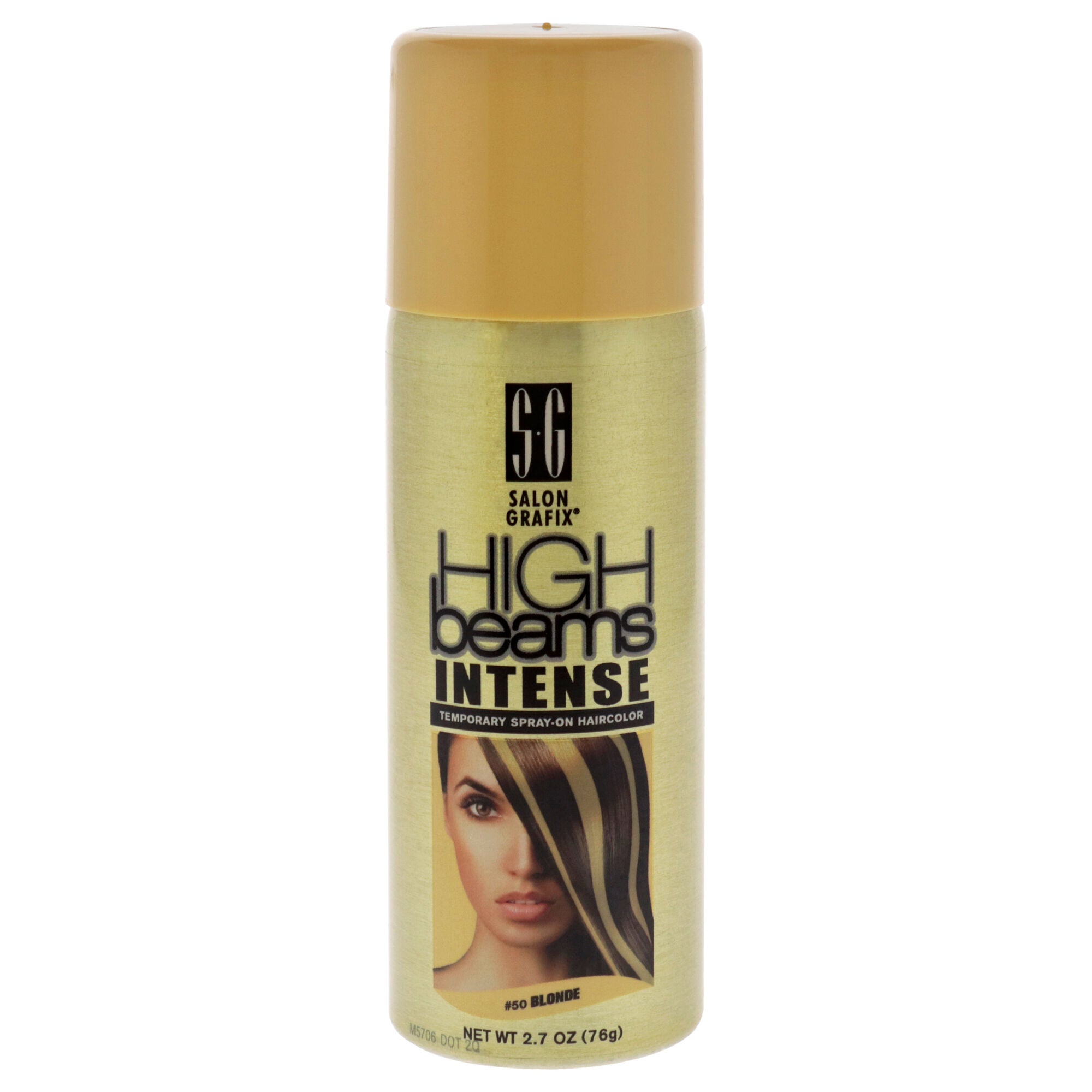 High Beams Intense Temporary Spray - 50 Blonde by Salon Grafix for Unisex - 2.7 oz Hair Color, See Description, hi-res image number 0