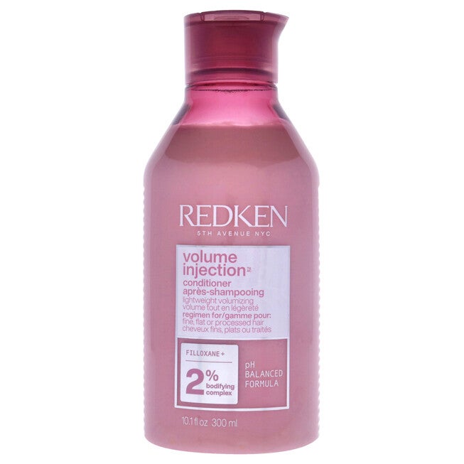 Volume Injection Conditioner-NP by Redken for Unisex - 10.1 oz Conditioner, White, hi-res image number 0