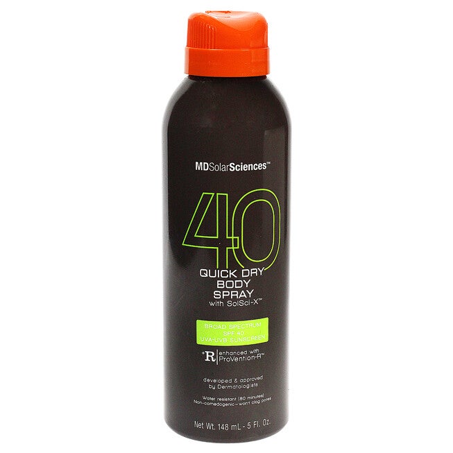 Quick Dry Body Spray SPF 40 by MDSolarSciences for Unisex - 5 oz Sunscreen, NA, hi-res image number null