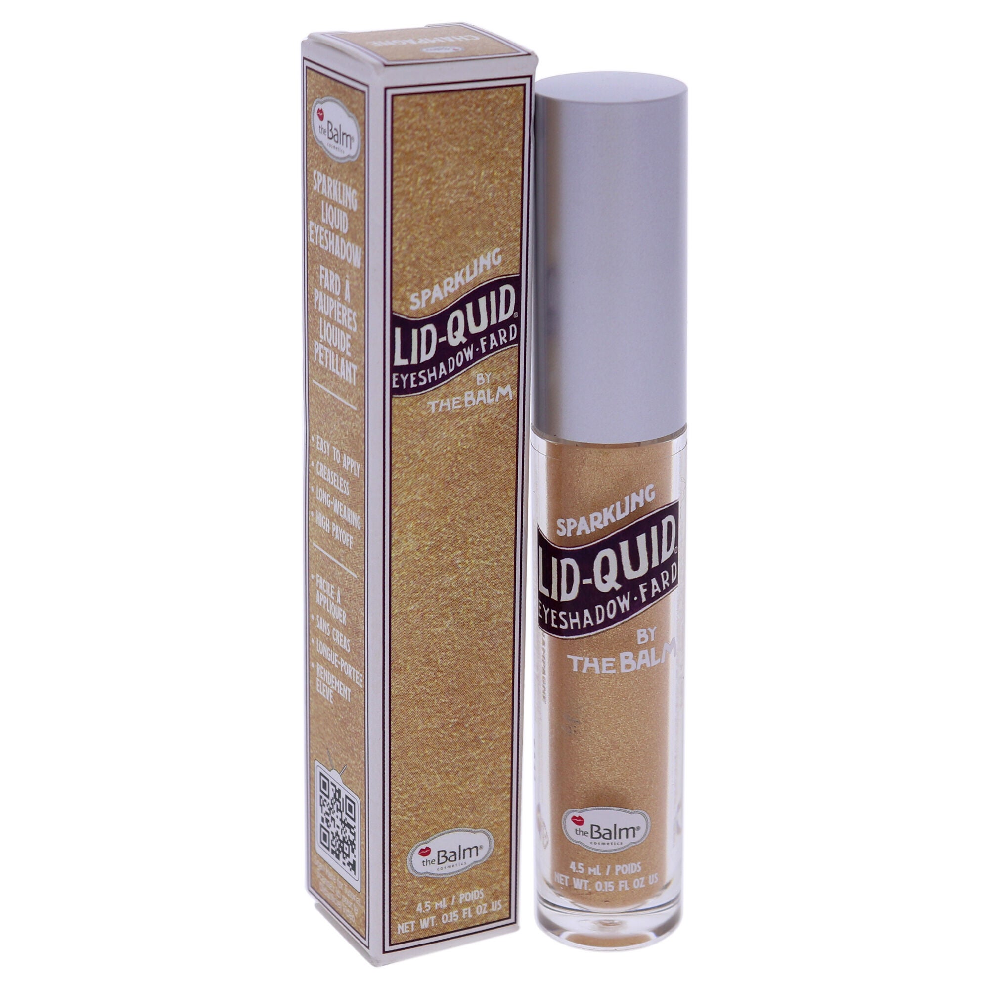 Lid-Quid Sparkling Liquid Eyeshadow - Champagne by the Balm for Women - 0.15 oz Eyeshadow, See Description, alternate image number 3