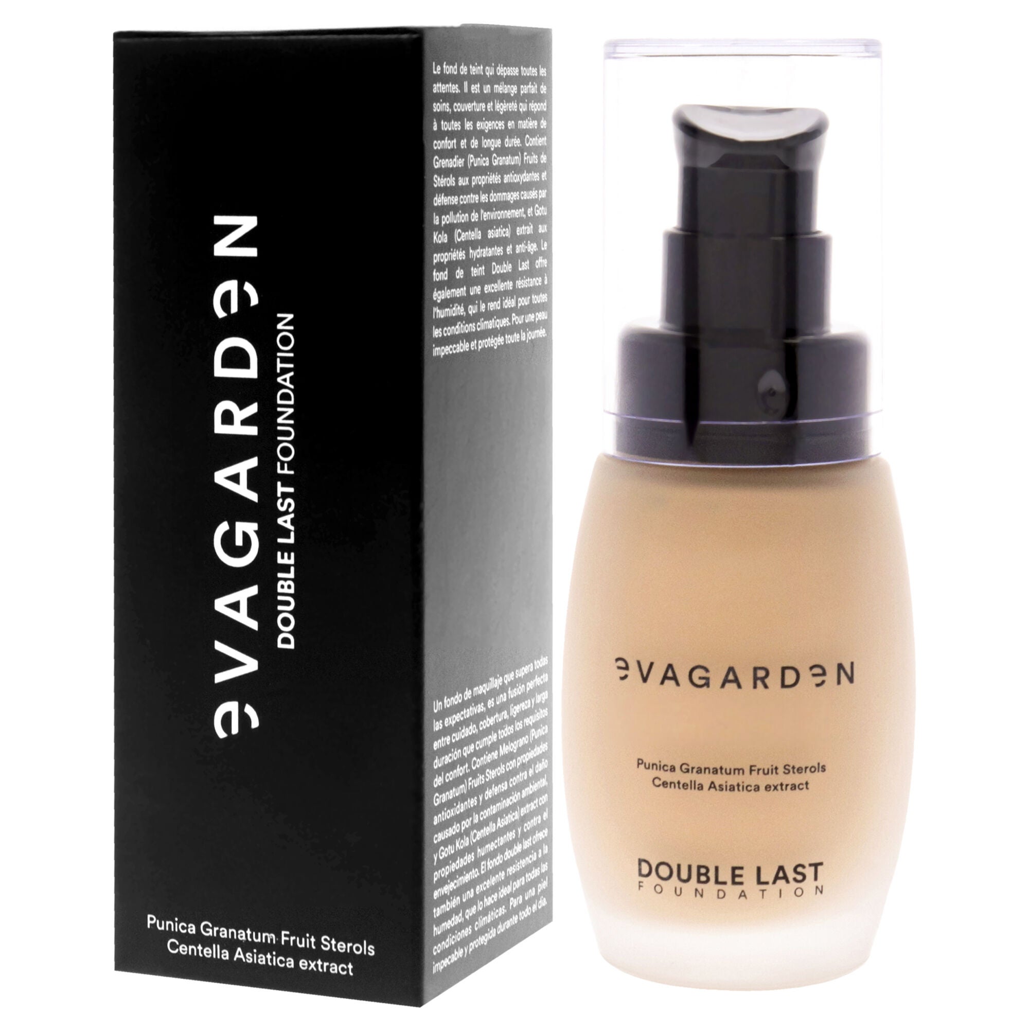 Double Last Foundation - 164 Almond by Evagarden for Women - 1.01 oz Foundation, See Description, alternate image number 3