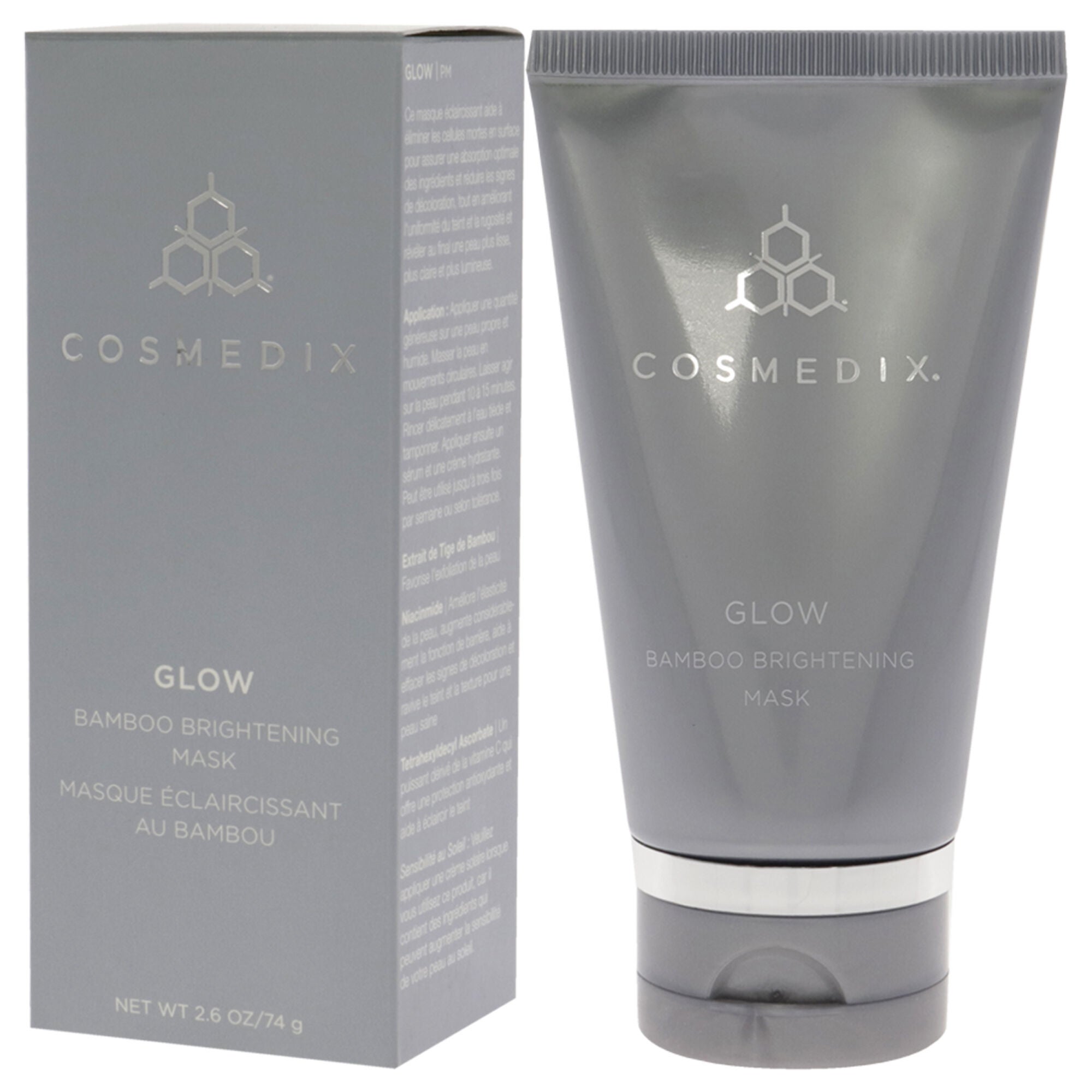 Glow Bamboo Brightening Mask by Cosmedix for Unisex - 2.6 oz Mask, See Description, alternate image number 3