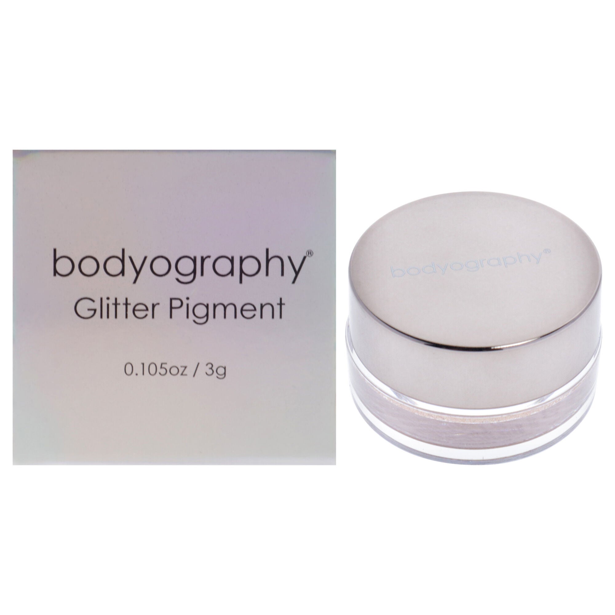 Glitter Pigment - Celestial Pink-Brown by Bodyography for Women - 0.105 oz Eye Shadow, See Description, hi-res image number 0