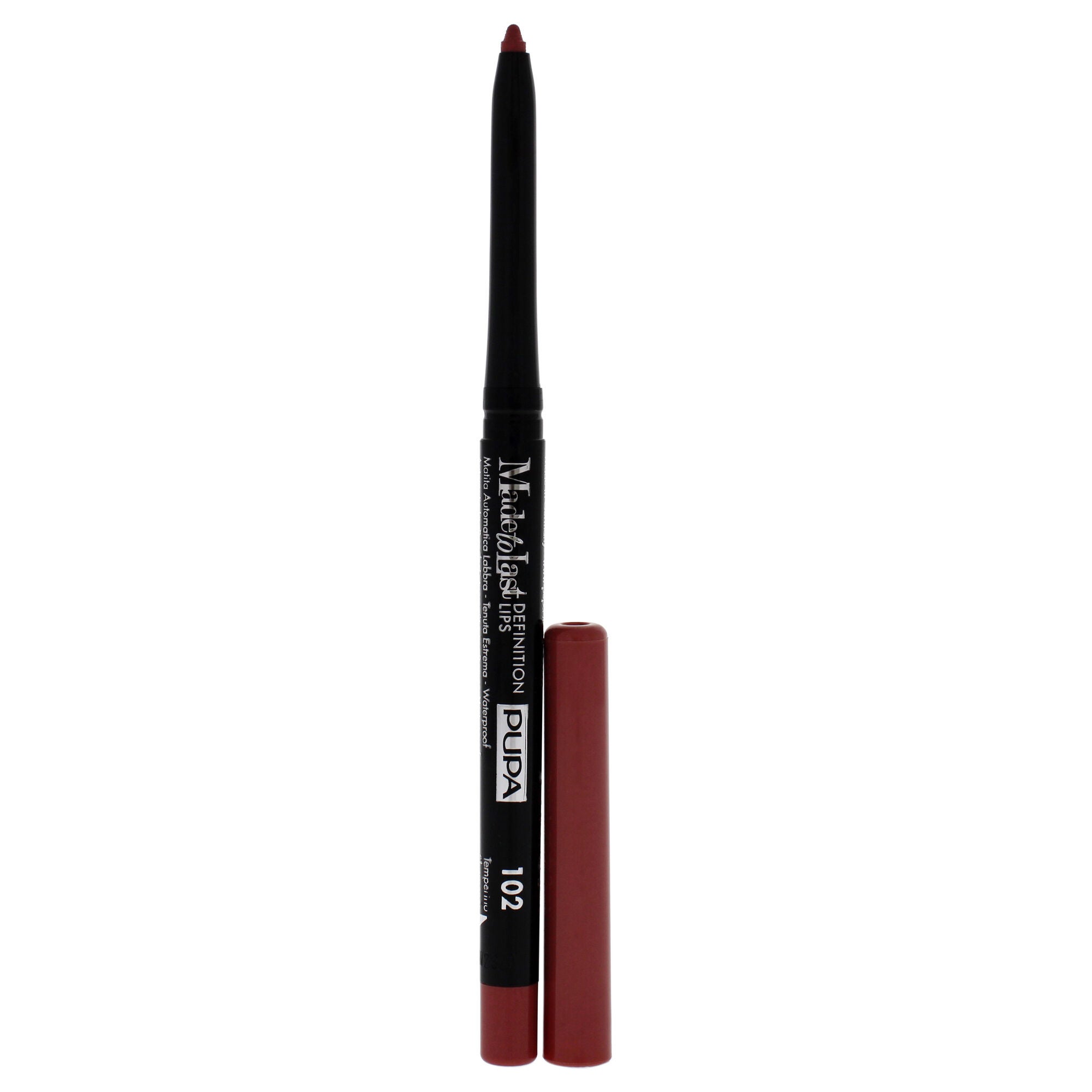 Made To Last Definition Lips - 102 Soft Rose by Pupa Milano for Women - 0.012 oz Lip Pencil, See Description, hi-res image number 0