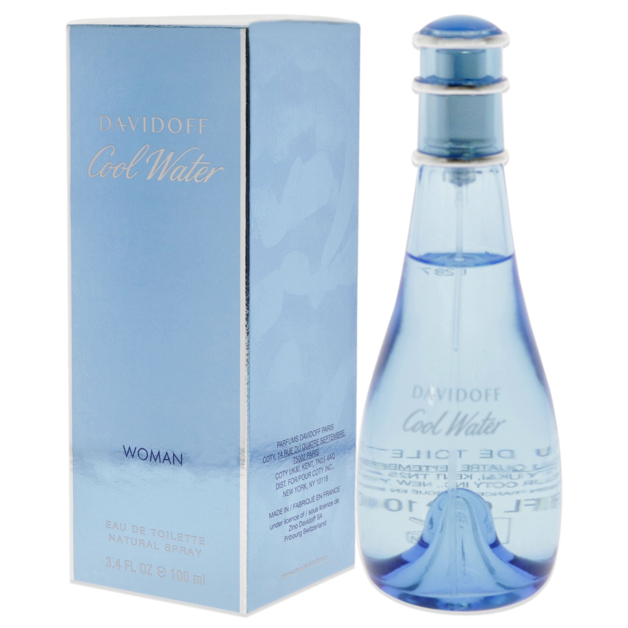 Cool Water by Davidoff for Women - 3.4 oz EDT Spray, , alternate image number 8