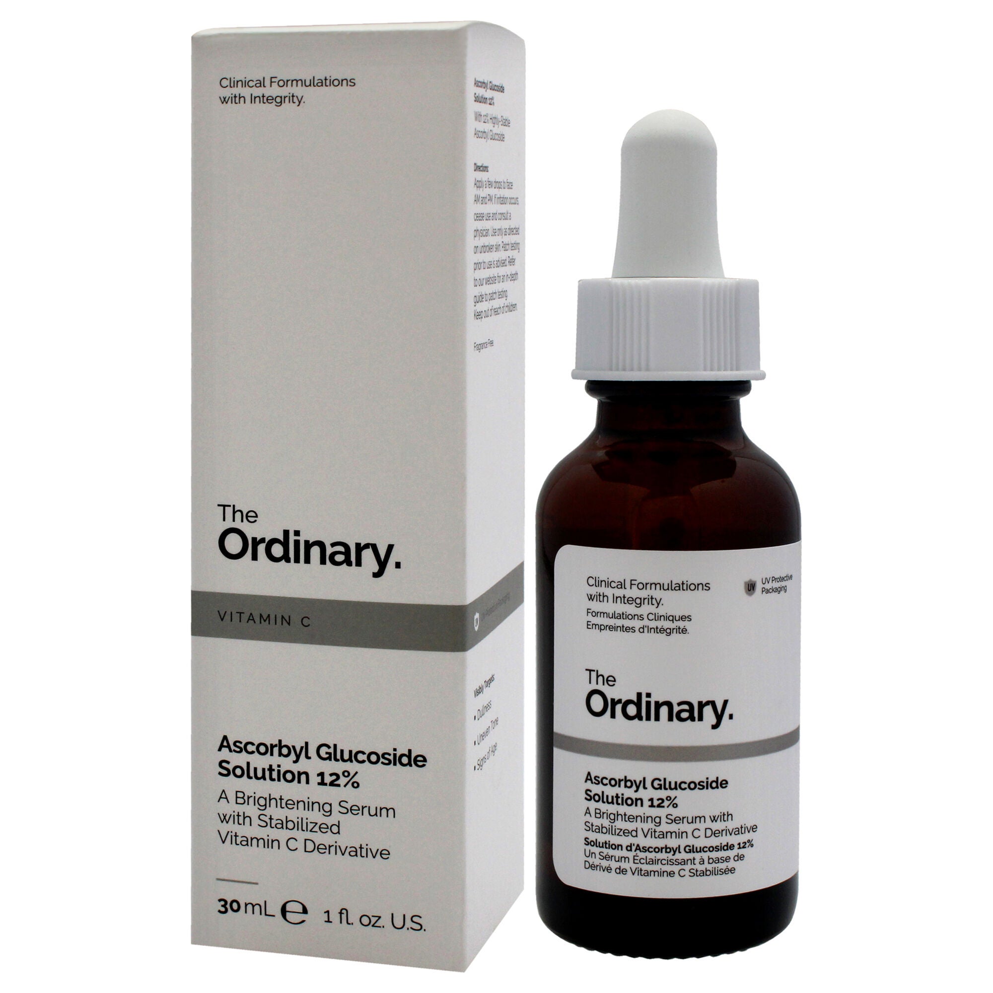 Ascorbyl Glucoside Solution 12 Percent by The Ordinary for Unisex - 1 oz Serum, See Description, alternate image number 1