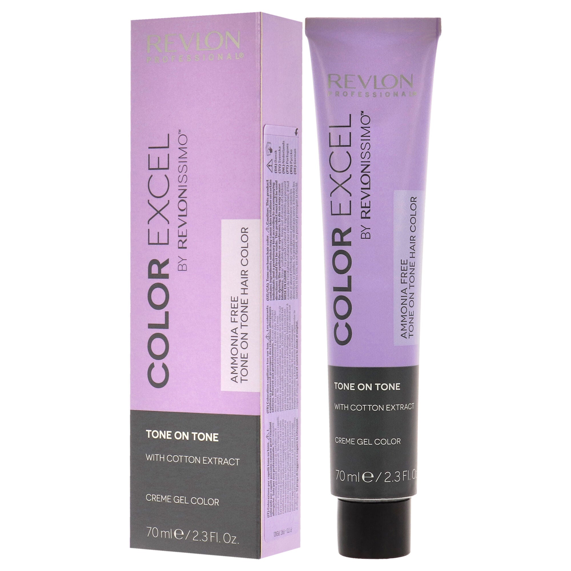 Revlonissimo Color Excel - 5.46 Light Copper Red Brown by Revlon for Unisex - 2.3 oz Hair Color, See Description, alternate image number 3