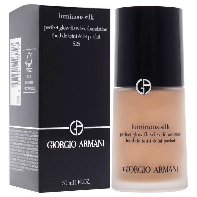 Luminous Silk Foundation - 5.25 Medium Pink by Giorgio Armani for Women - 1 oz Foundation, , alternate image number null