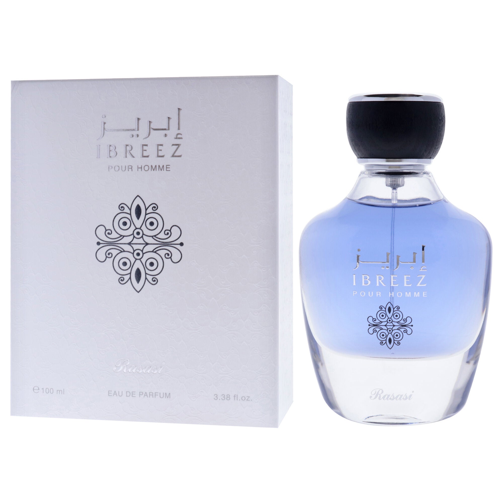 Ibreez by Rasasi for Men - 3.38 oz EDP Spray, Clear, alternate image number 3